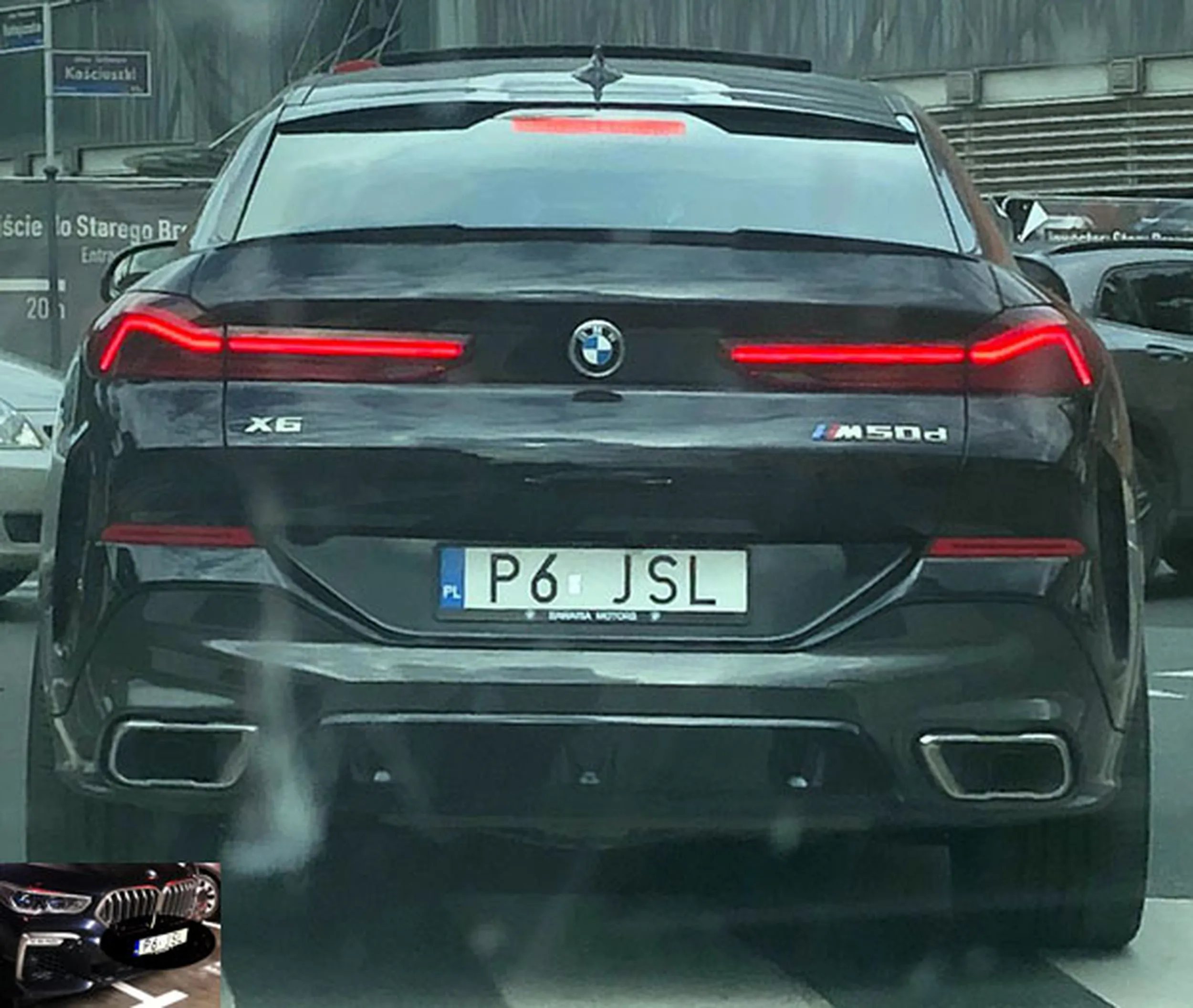 Fajny numer, blacha P6 JSL