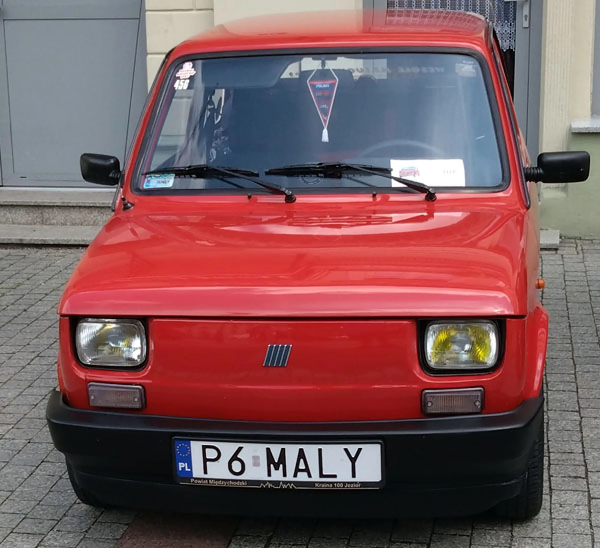 Fajny numer, blacha P6 MALY