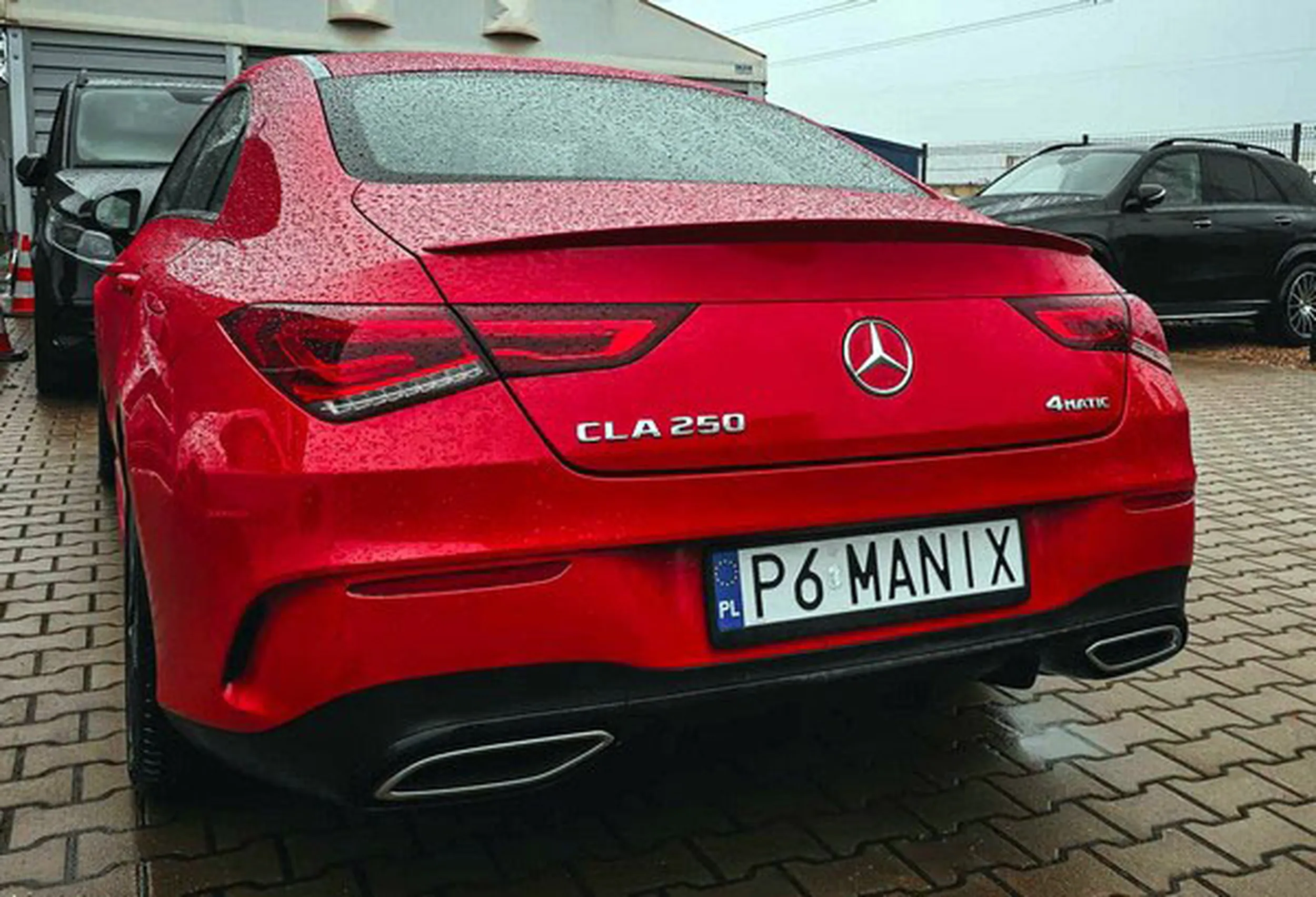 Fajny numer, blacha P6 MANIX