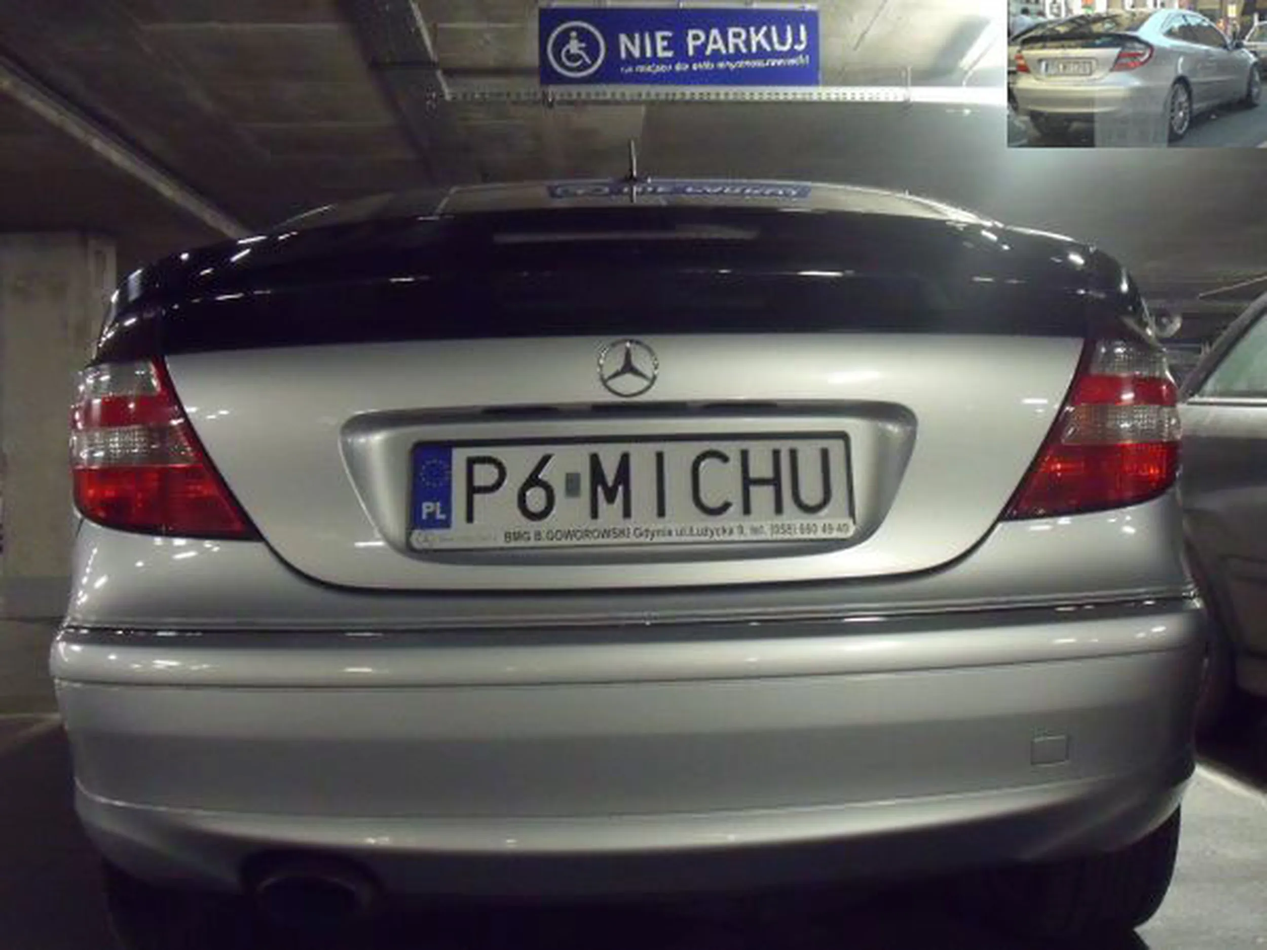 Fajny numer, blacha P6 MICHU