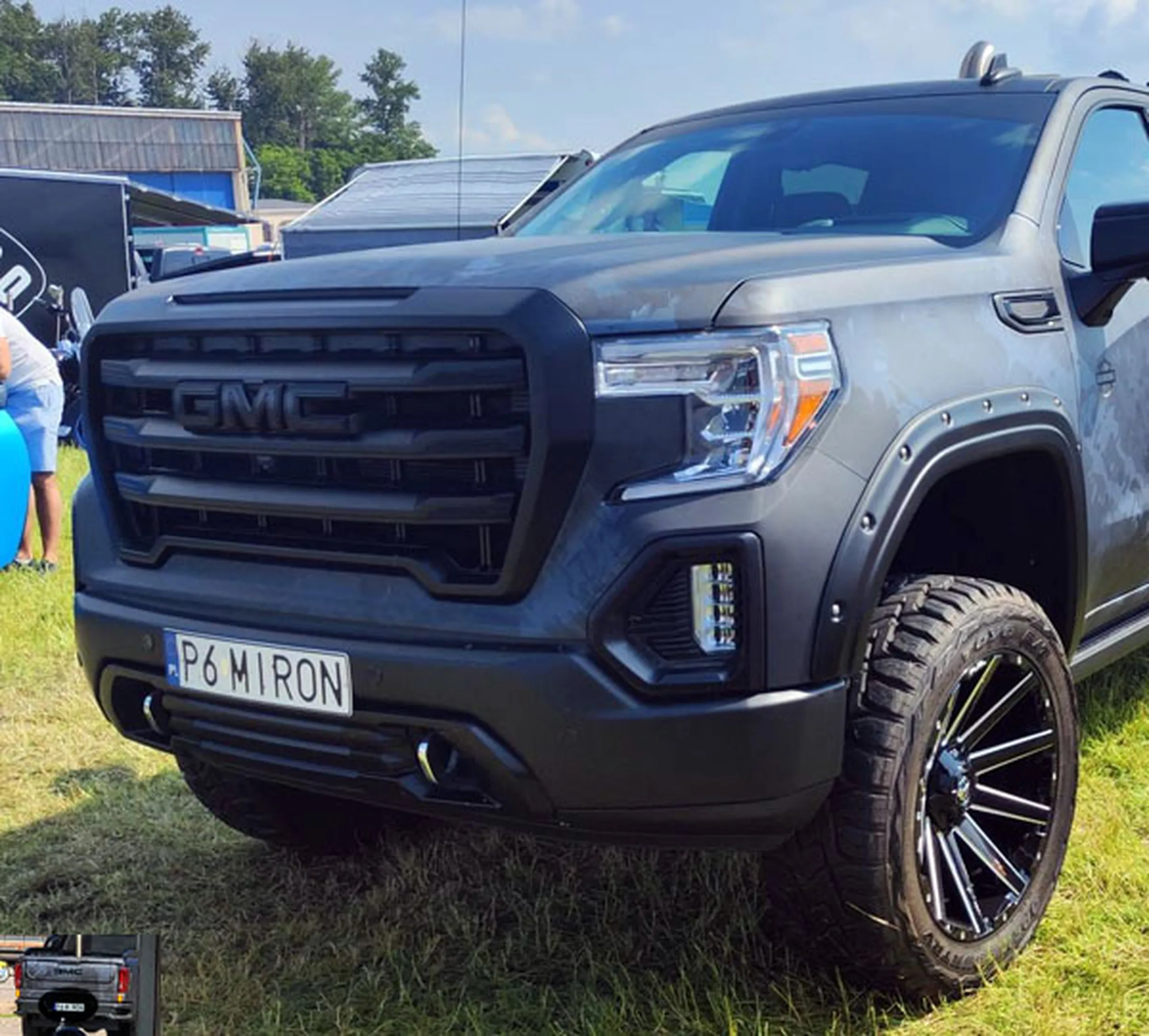 Fajny numer, blacha P6 MIRON