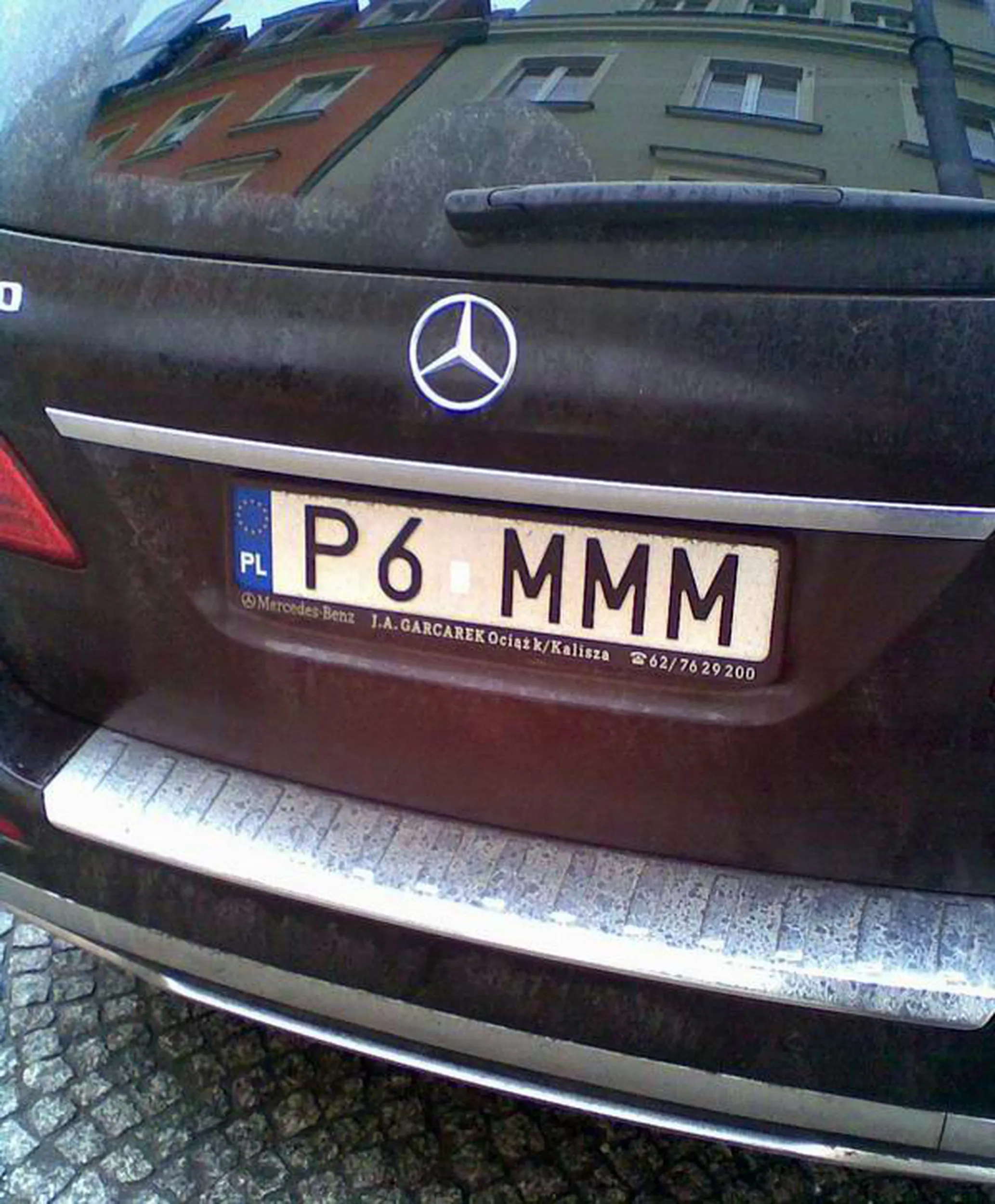 Fajny numer, blacha P6 MMM