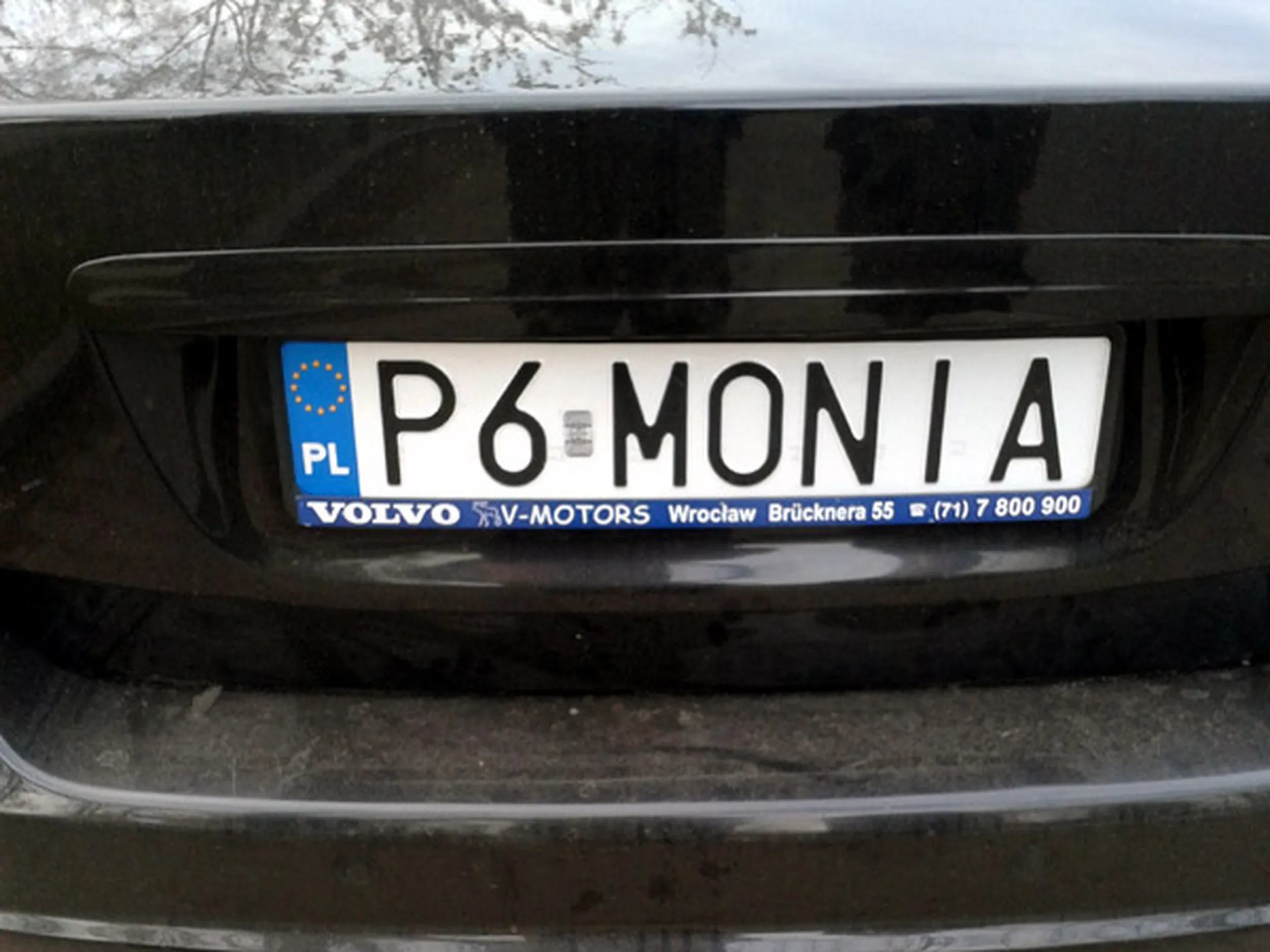Fajny numer, blacha P6 MONIA