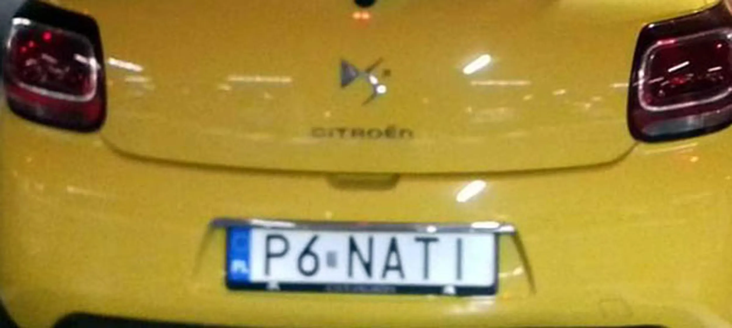 Fajny numer, blacha P6 NATI