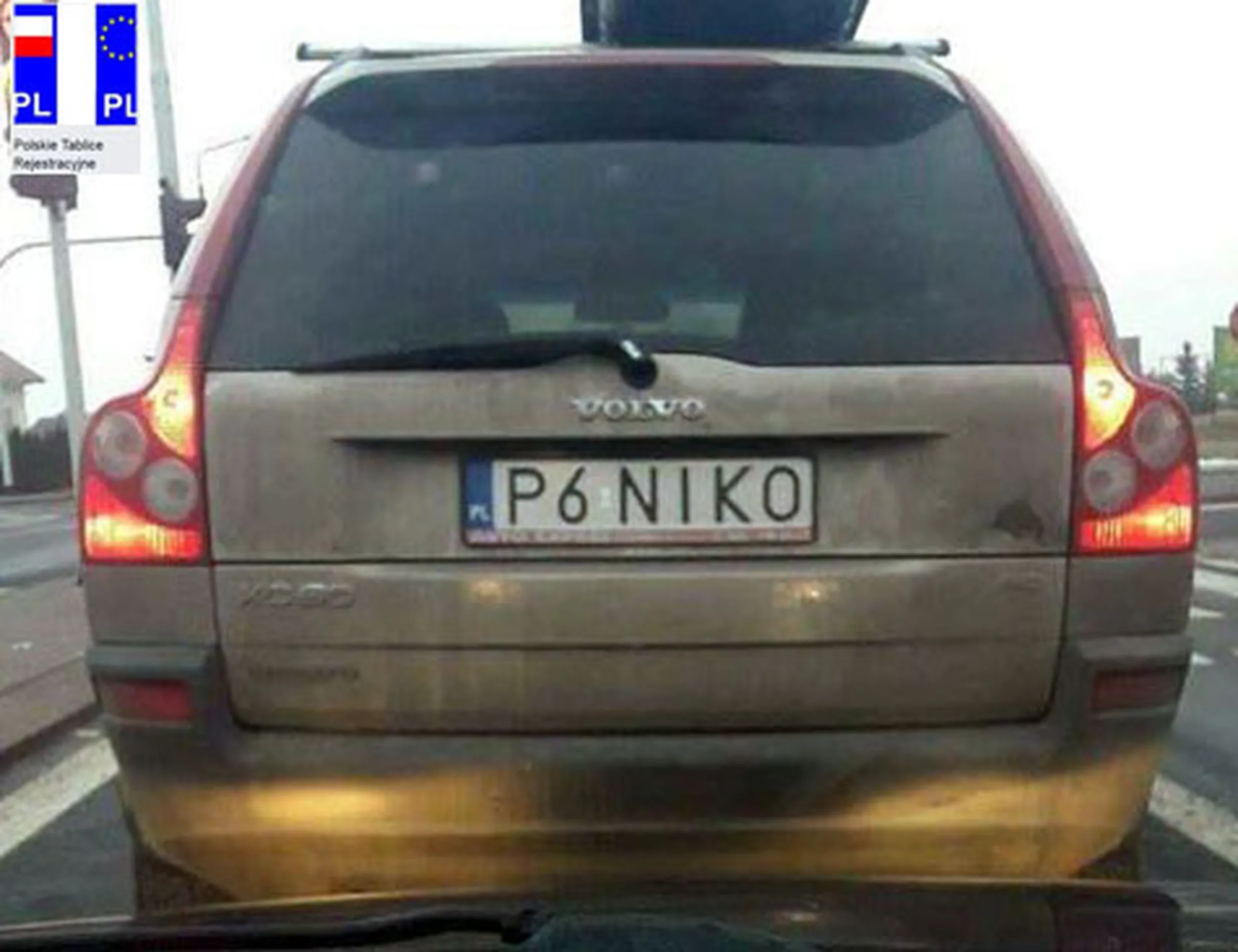 Fajny numer, blacha P6 NIKO