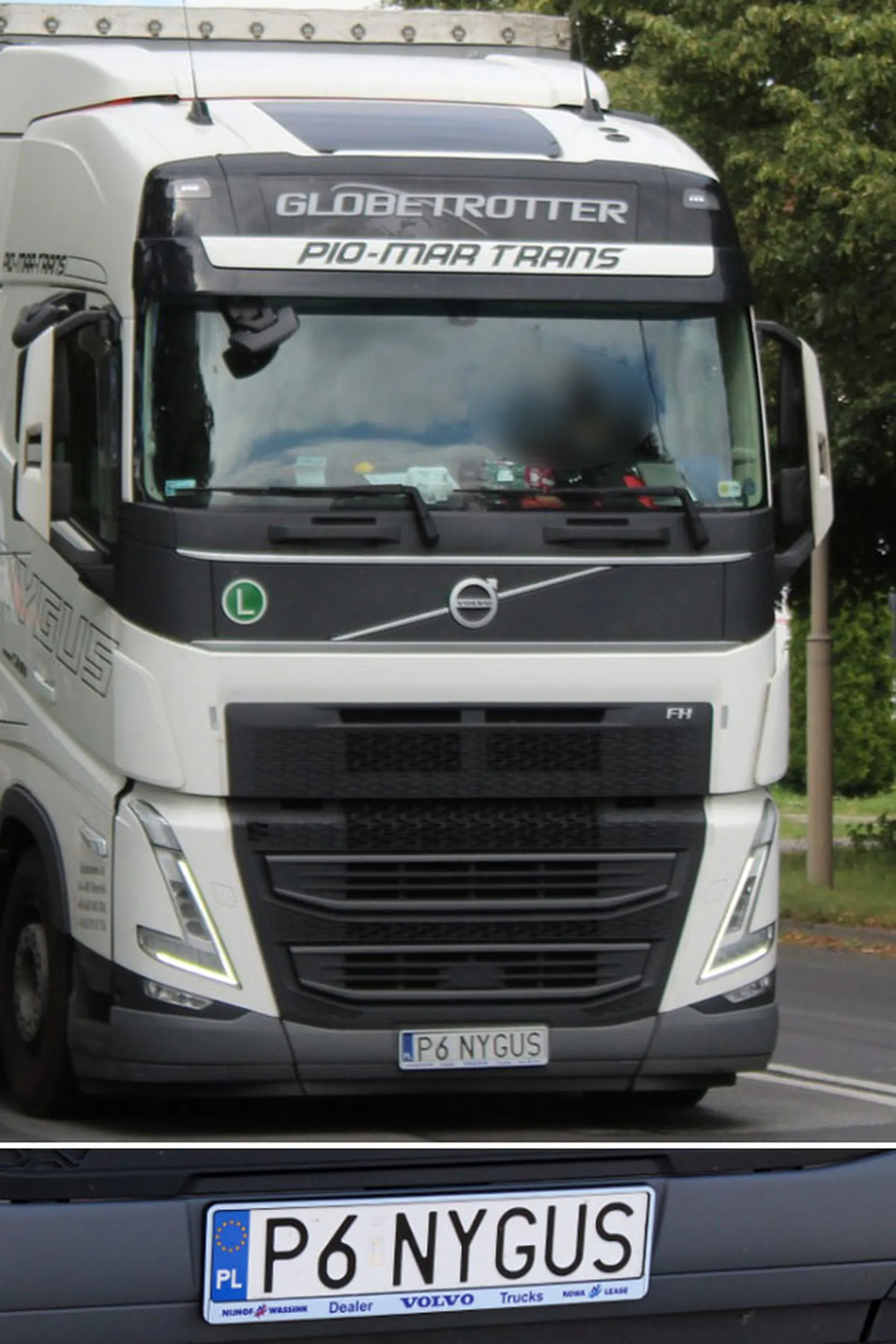 Fajny numer, blacha P6 NYGUS