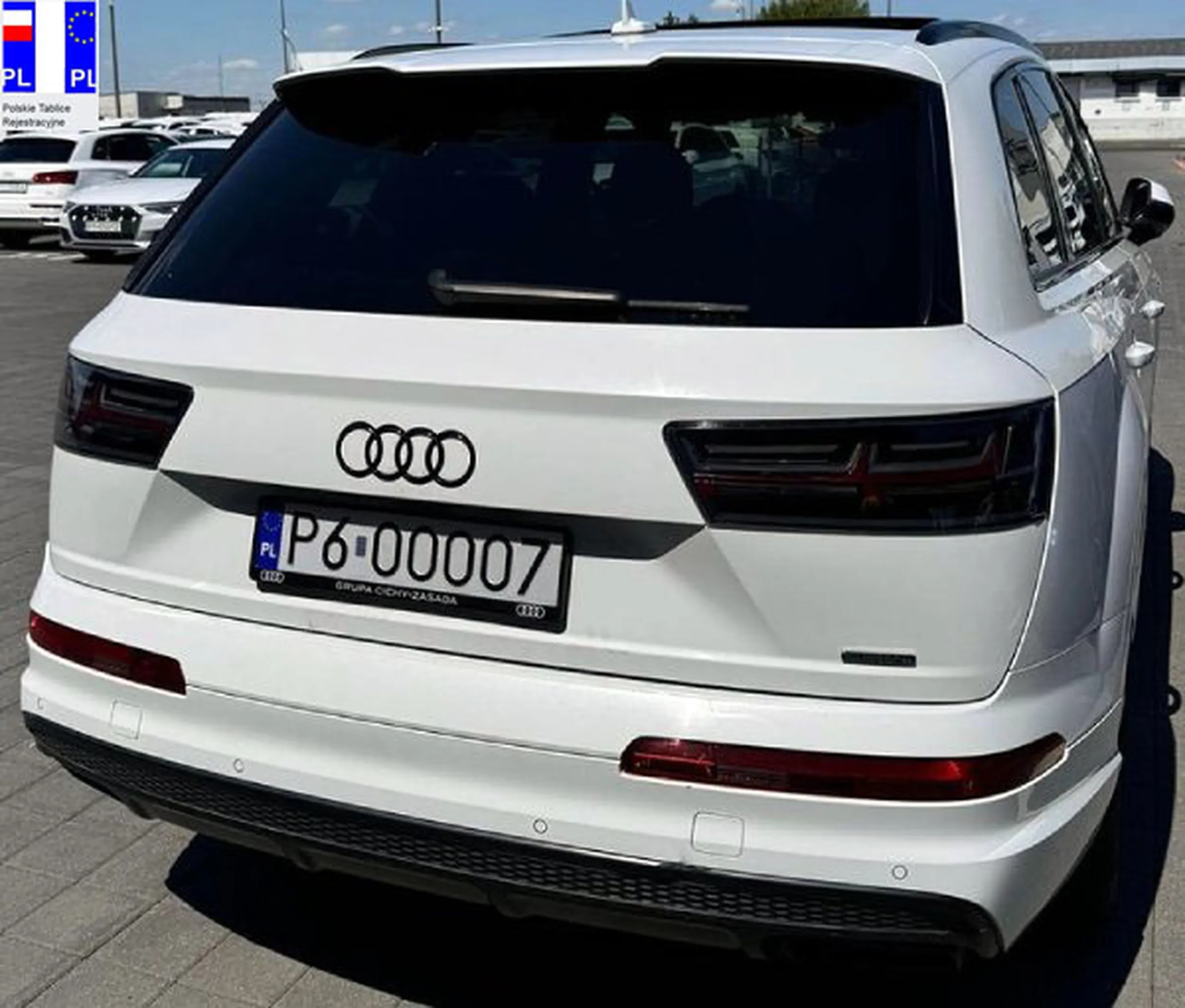 Fajny numer, blacha P6 OOOO7