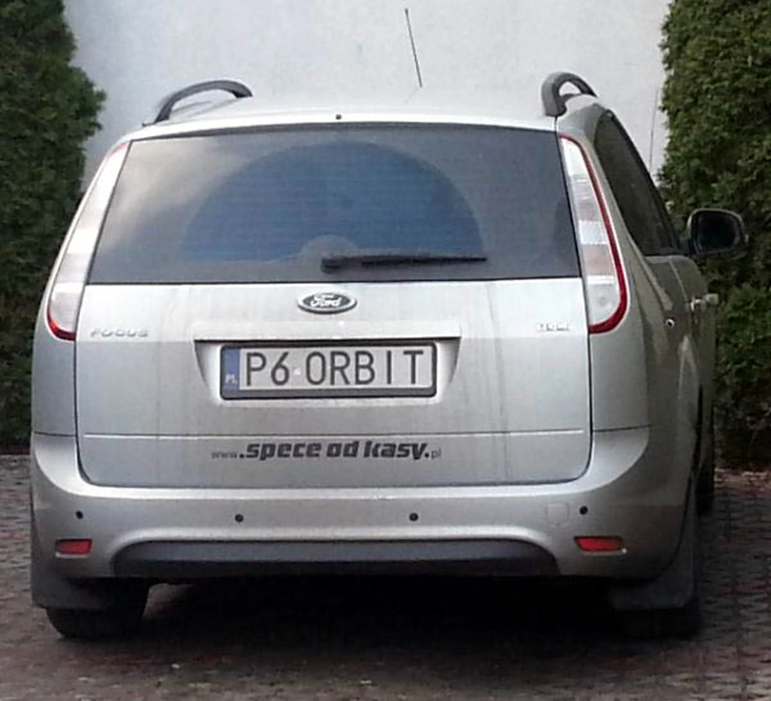 Fajny numer, blacha P6 ORBIT