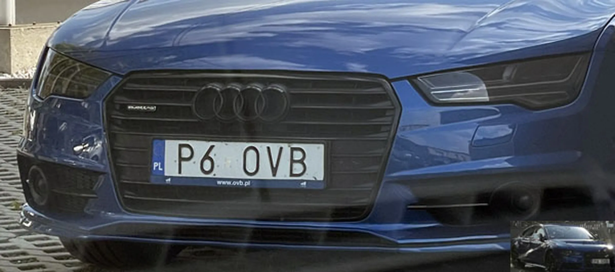 Fajny numer, blacha P6 OVB