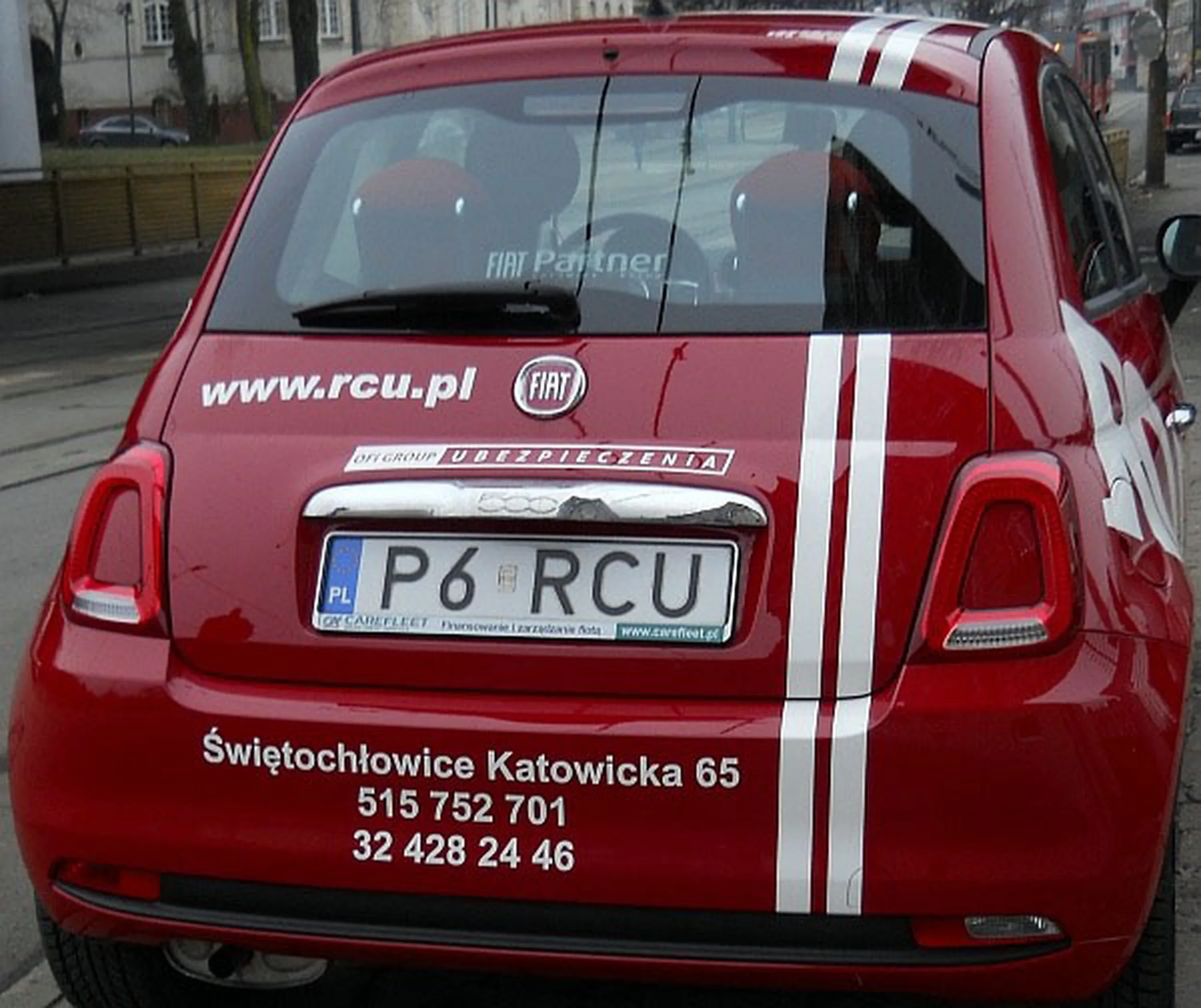 Fajny numer, blacha P6 RCU