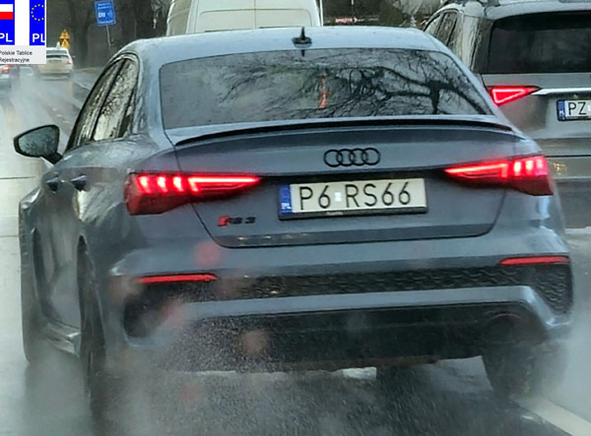 Fajny numer, blacha P6 RS66