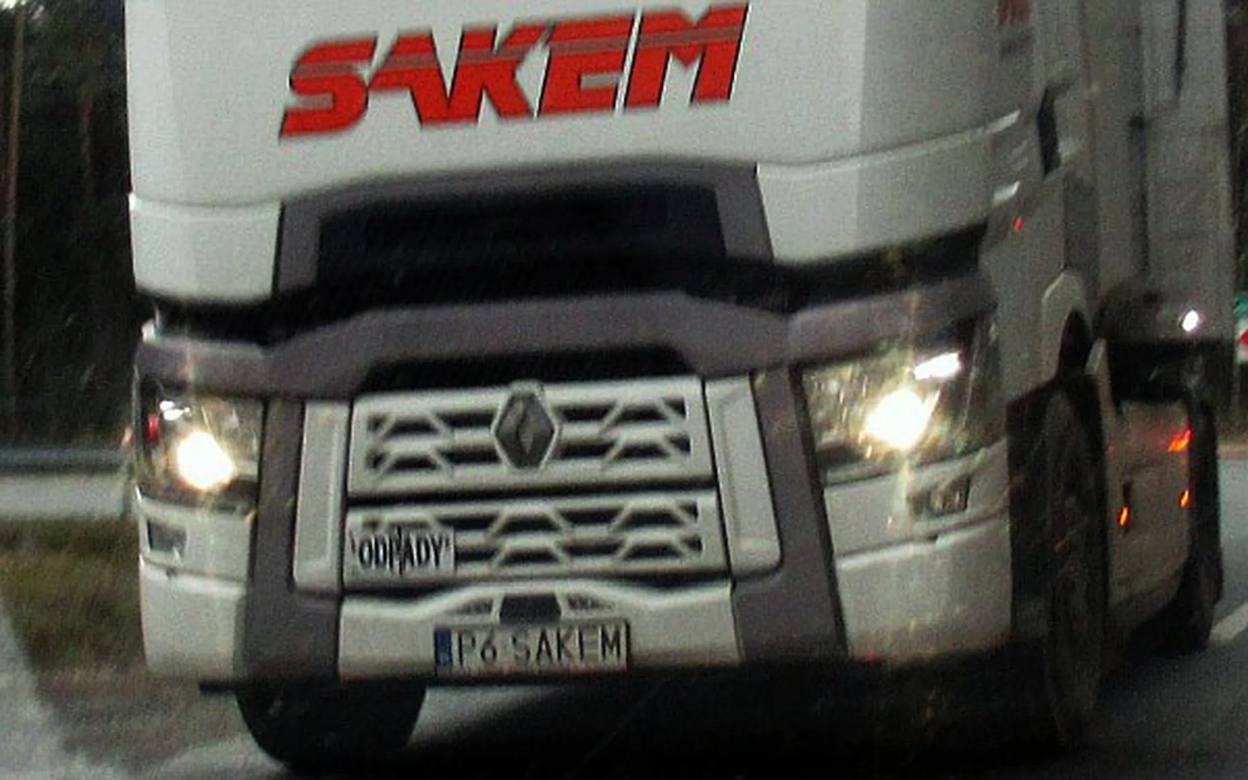 Fajny numer, blacha P6 SAKEM