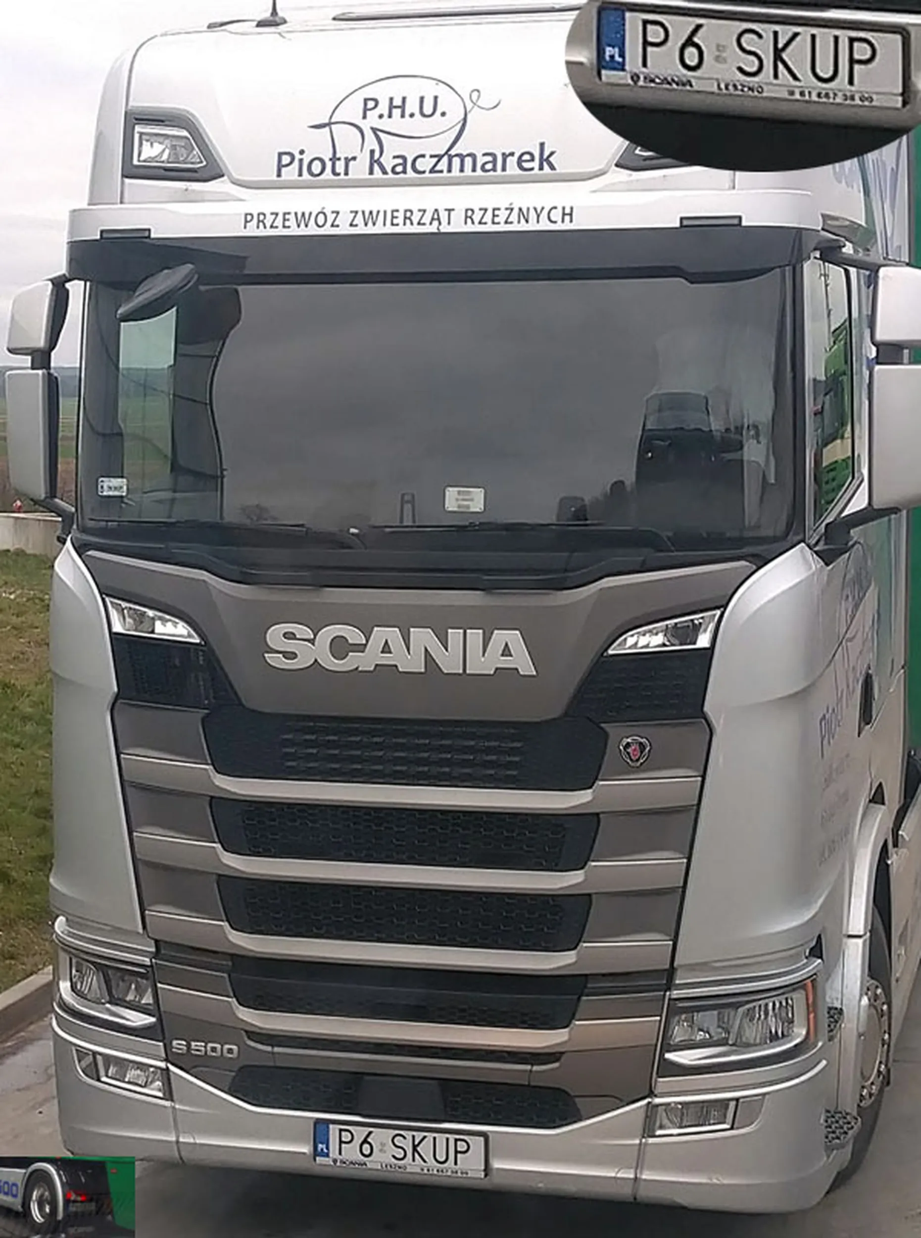 Fajny numer, blacha P6 SKUP