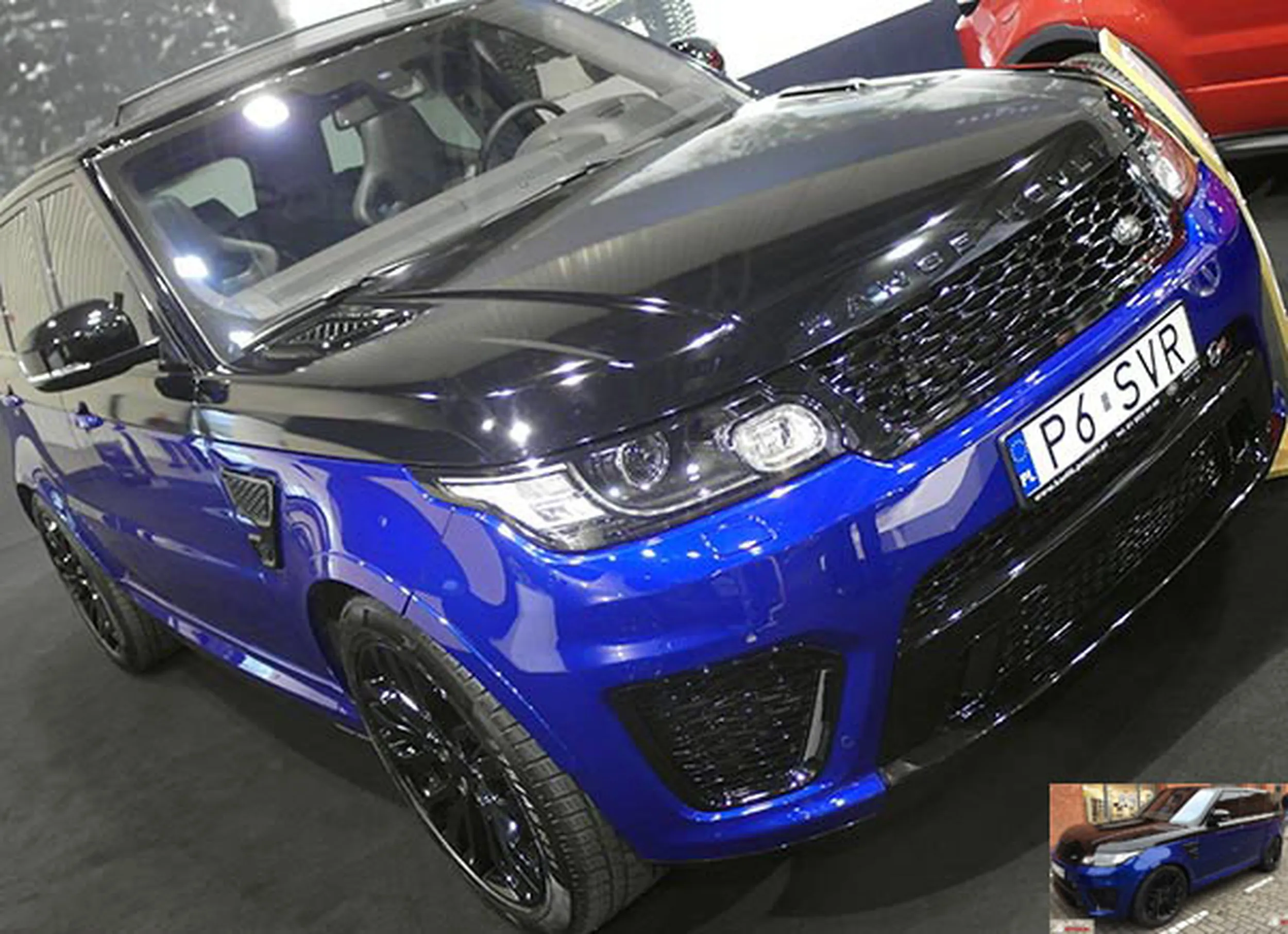 Fajny numer, blacha P6 SVR