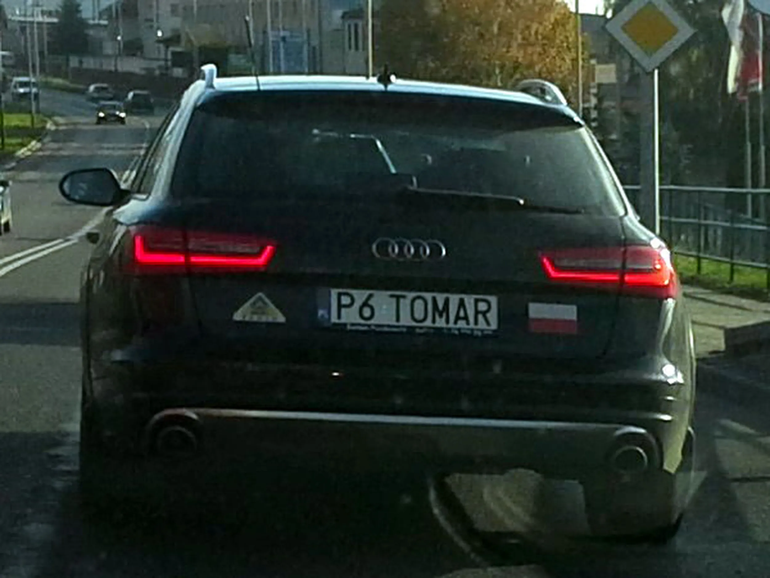 Fajny numer, blacha P6 TOMAR