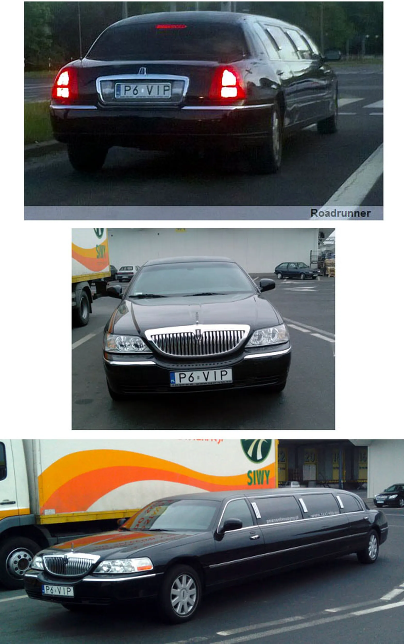 Fajny numer, blacha P6 VIP