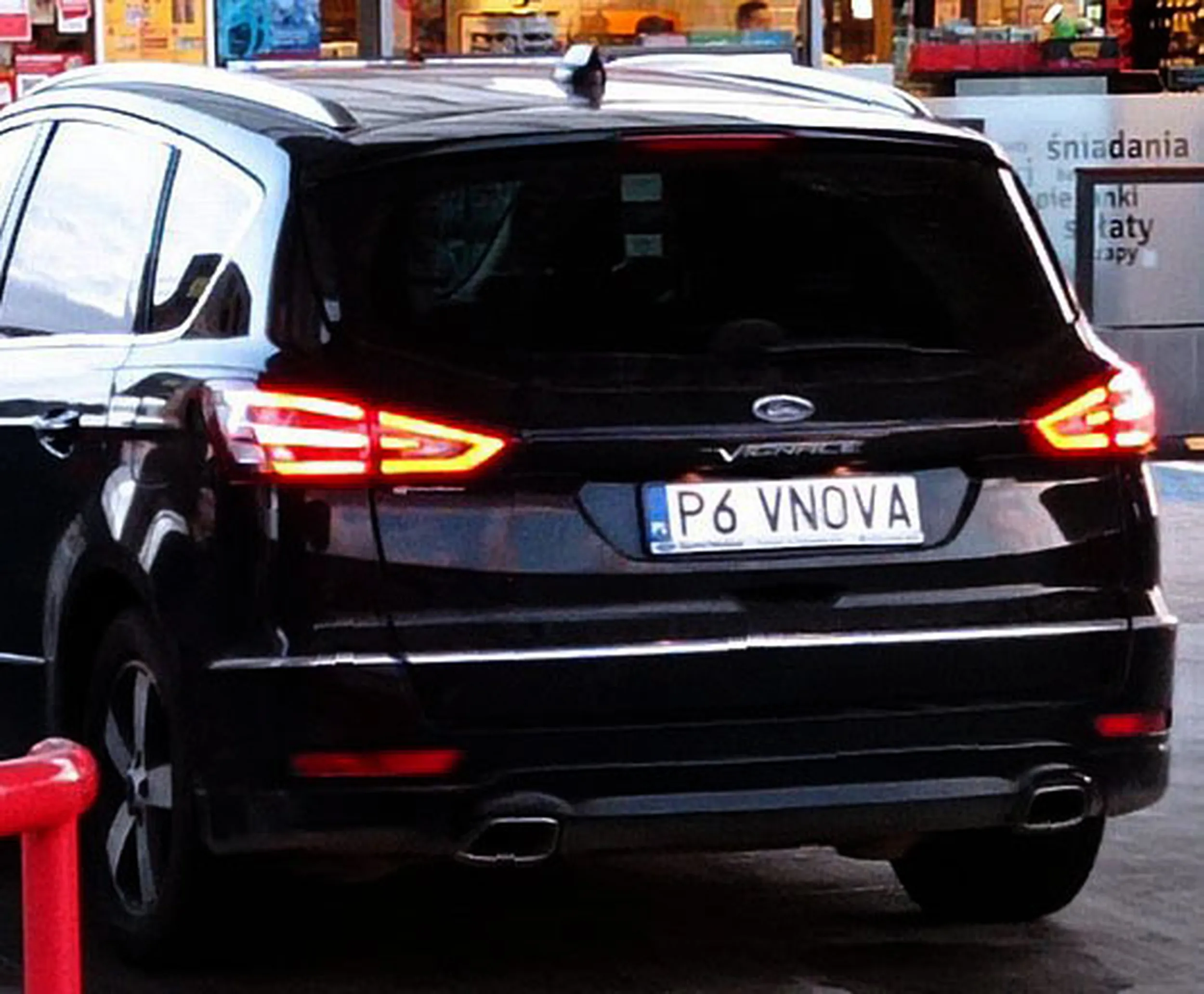 Fajny numer, blacha P6 VNOVA