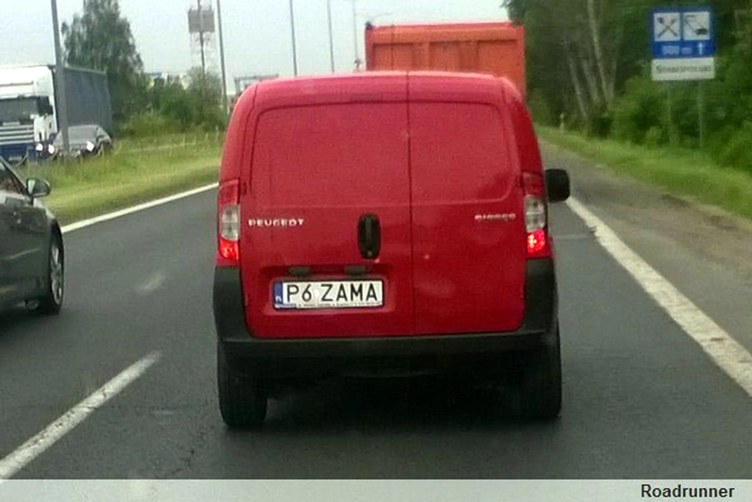 Fajny numer, blacha P6 ZAMA