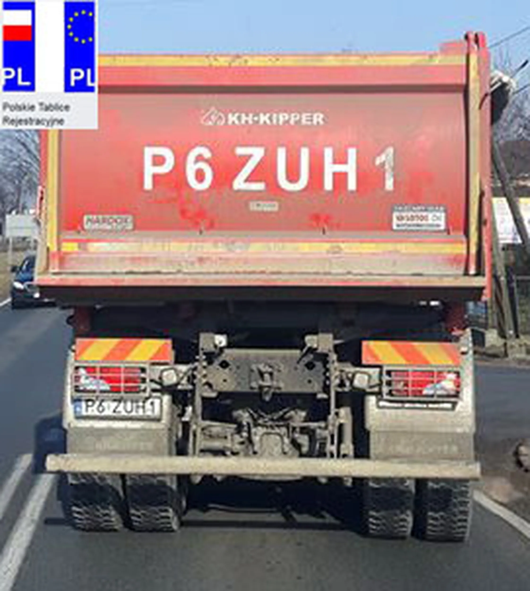 Fajny numer, blacha P6 ZUH1