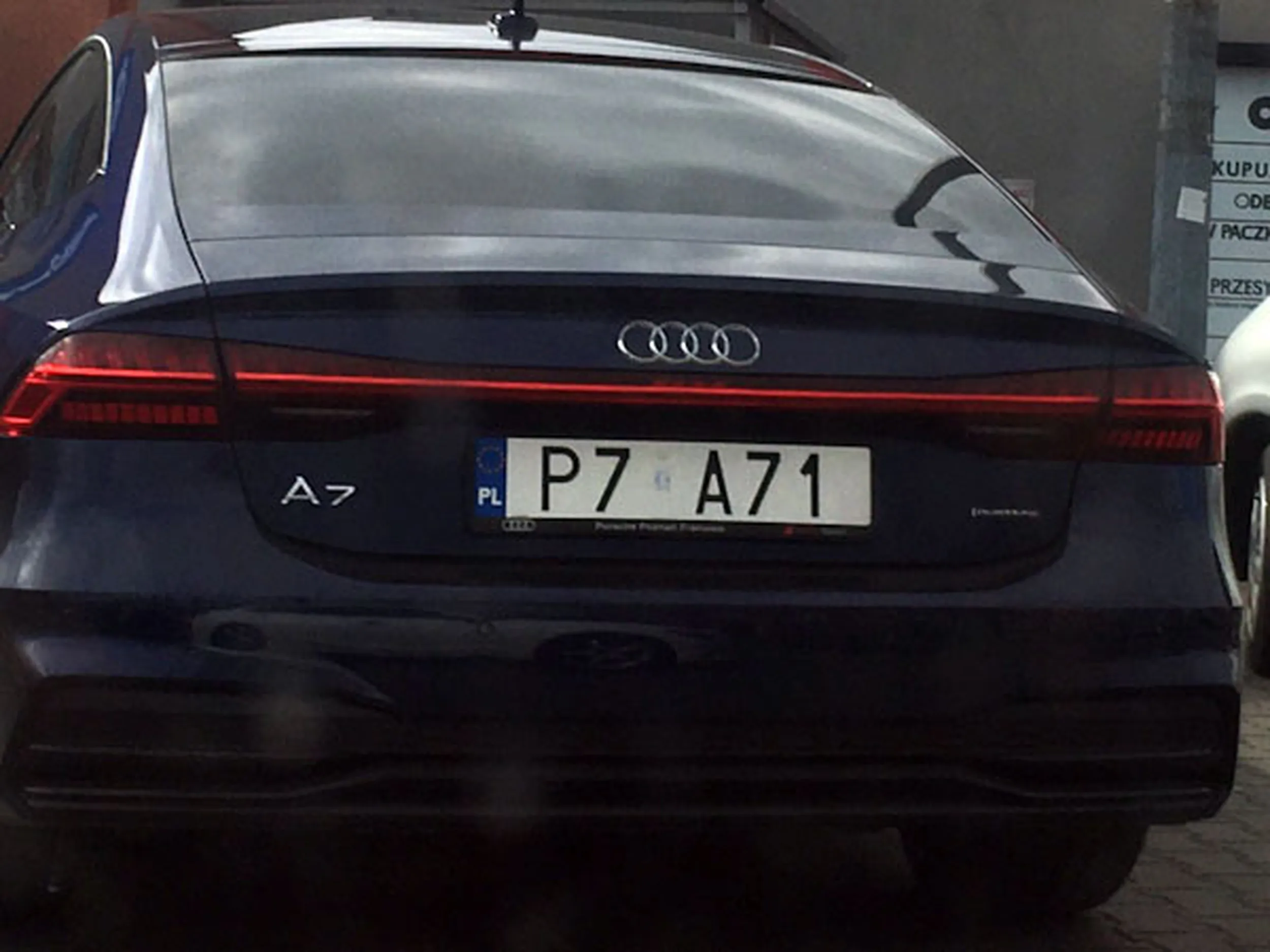 Fajny numer, blacha P7 A71