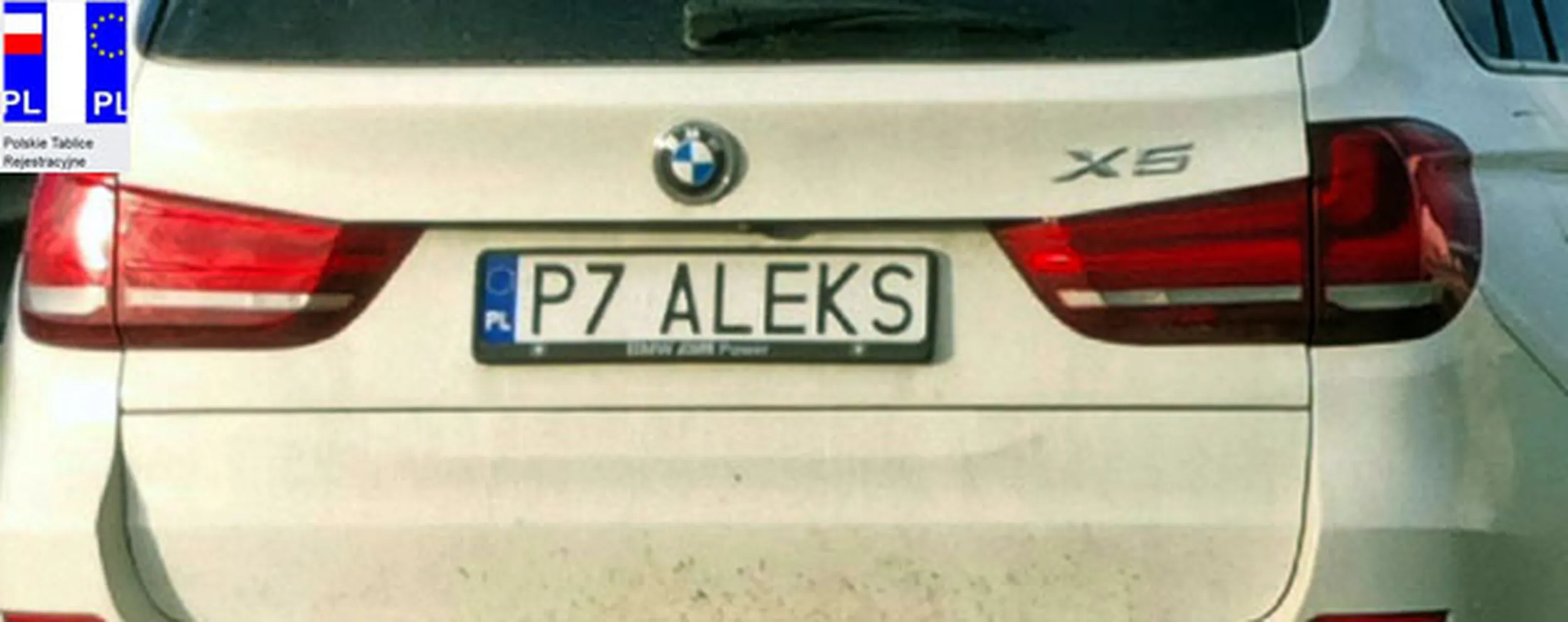 Fajny numer, blacha P7 ALEKS