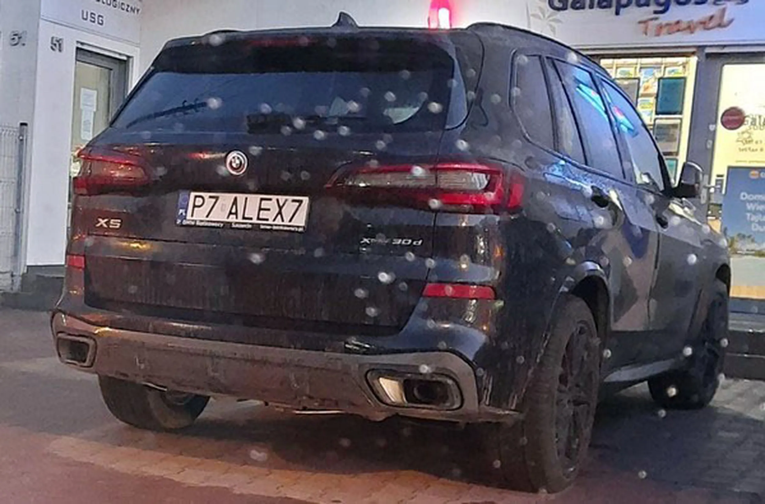 Fajny numer, blacha P7 ALEX7