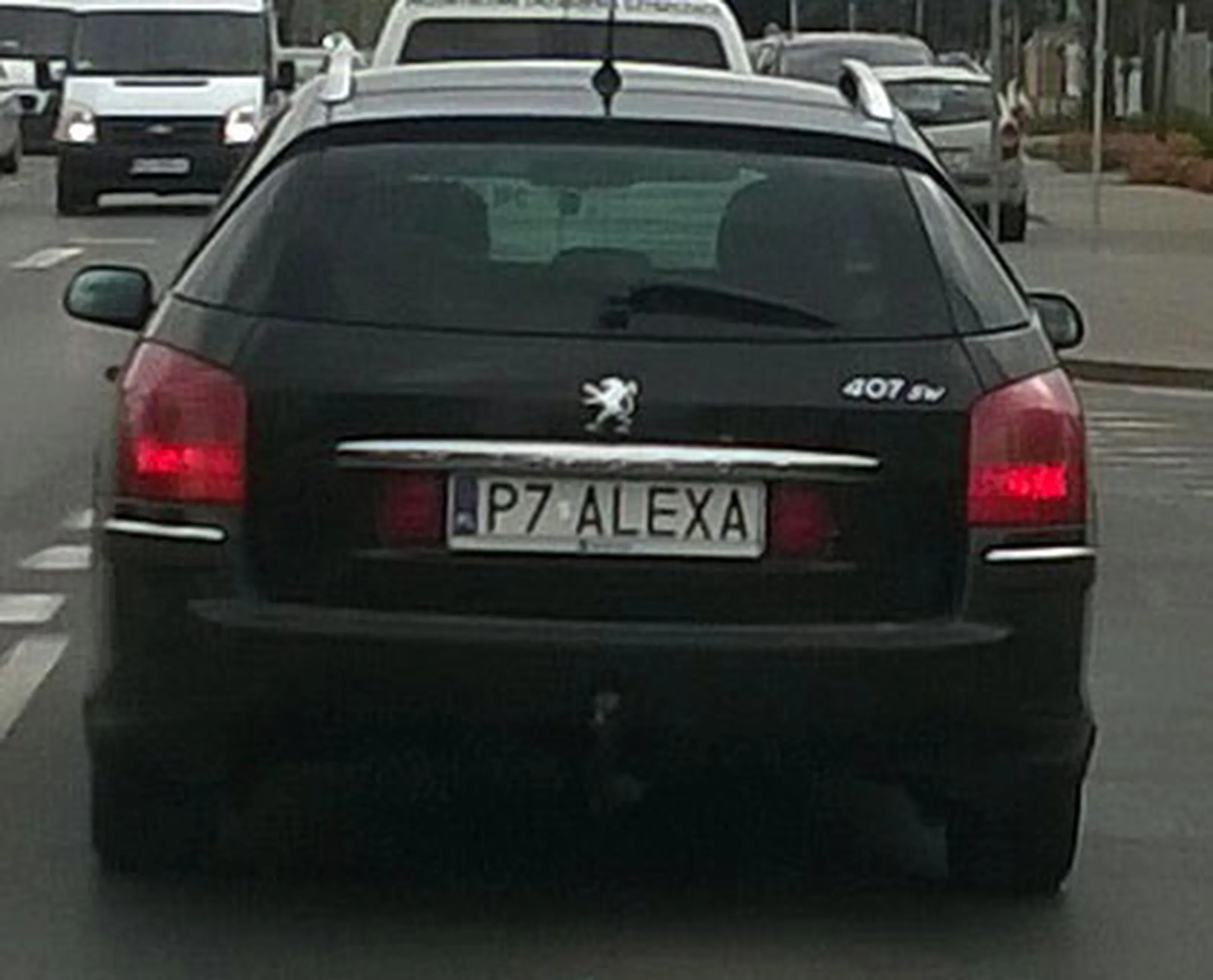 Fajny numer, blacha P7 ALEXA