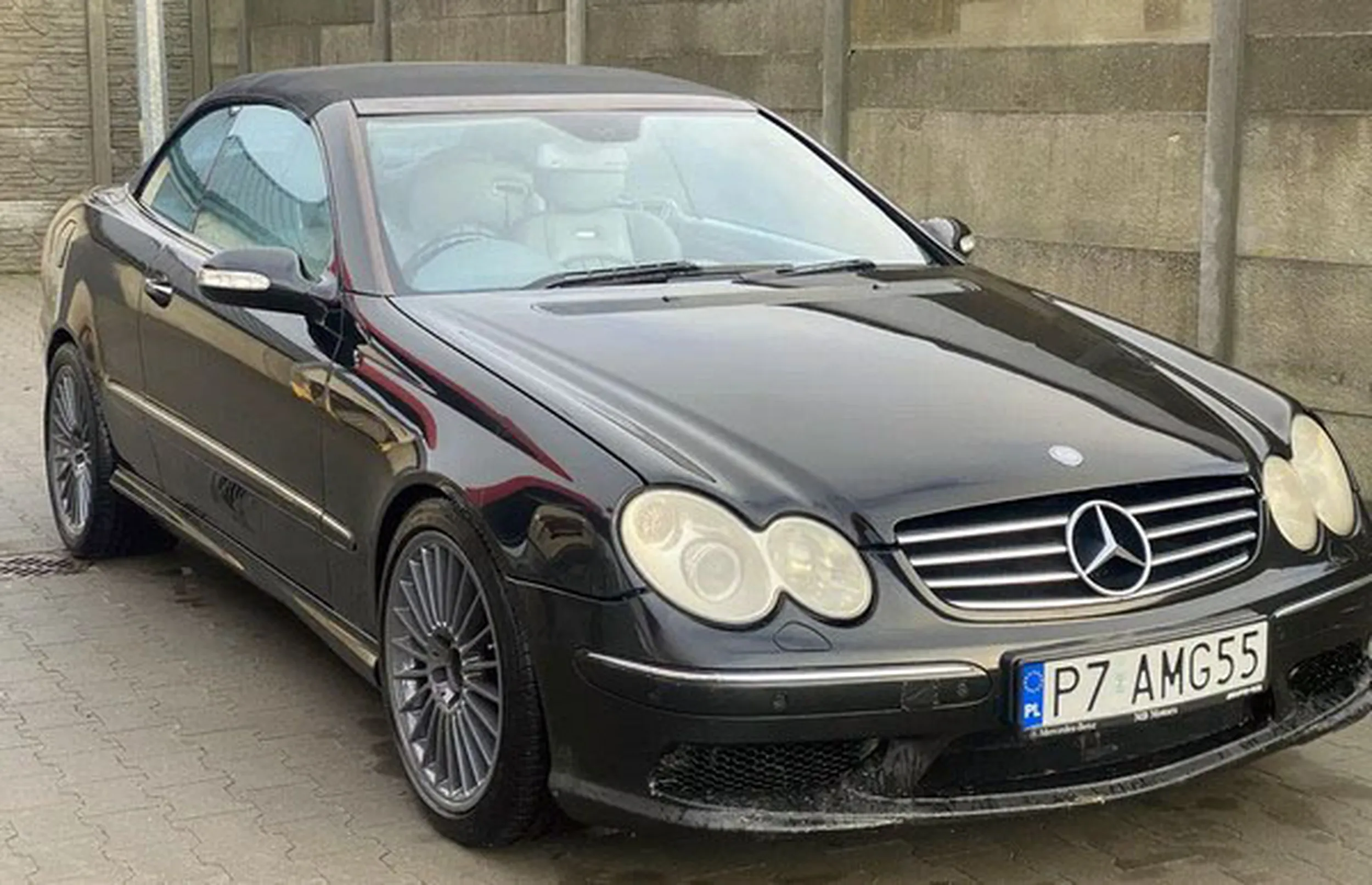 Fajny numer, blacha P7 AMG55