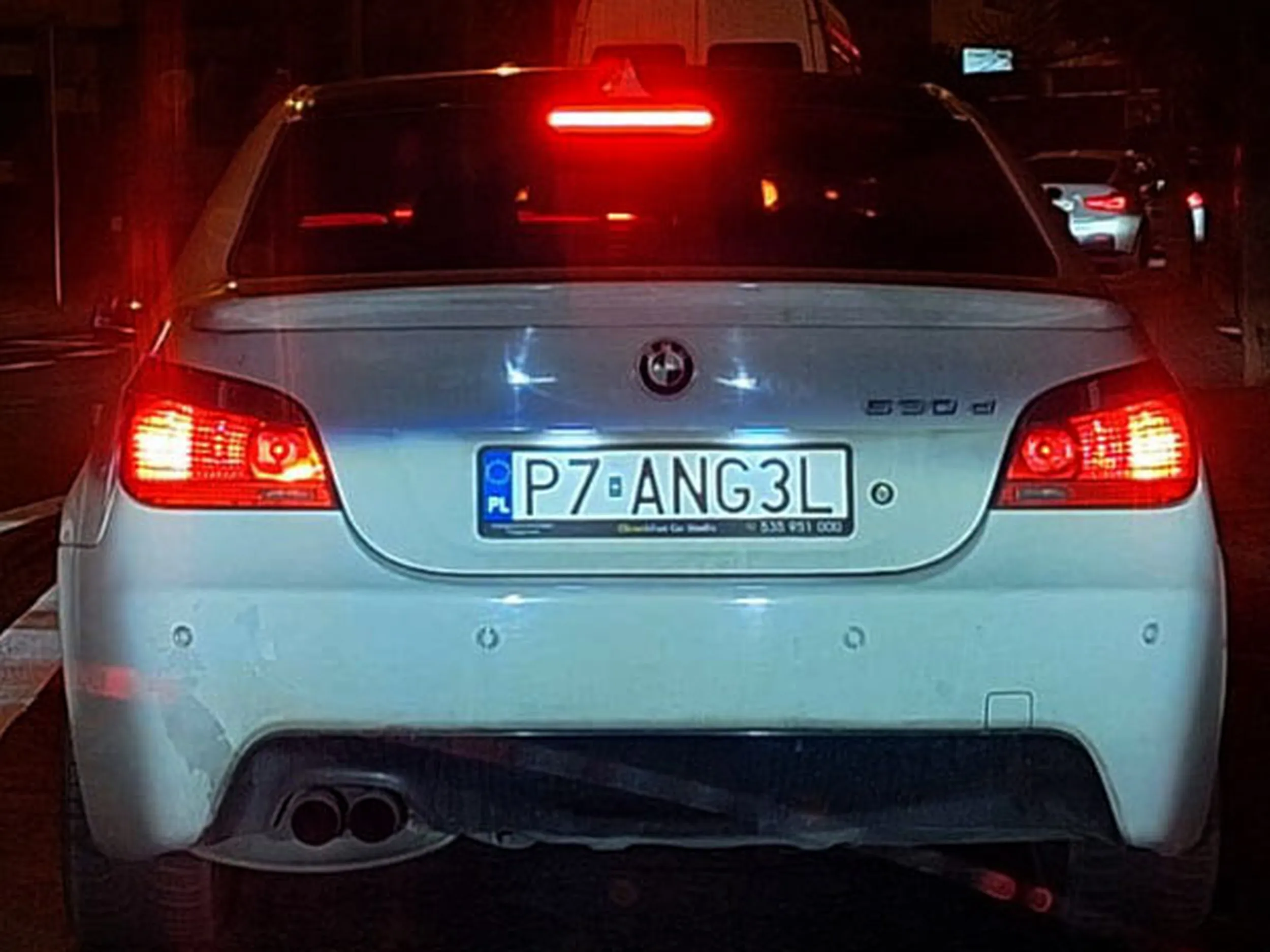 Fajny numer, blacha P7 ANG3L