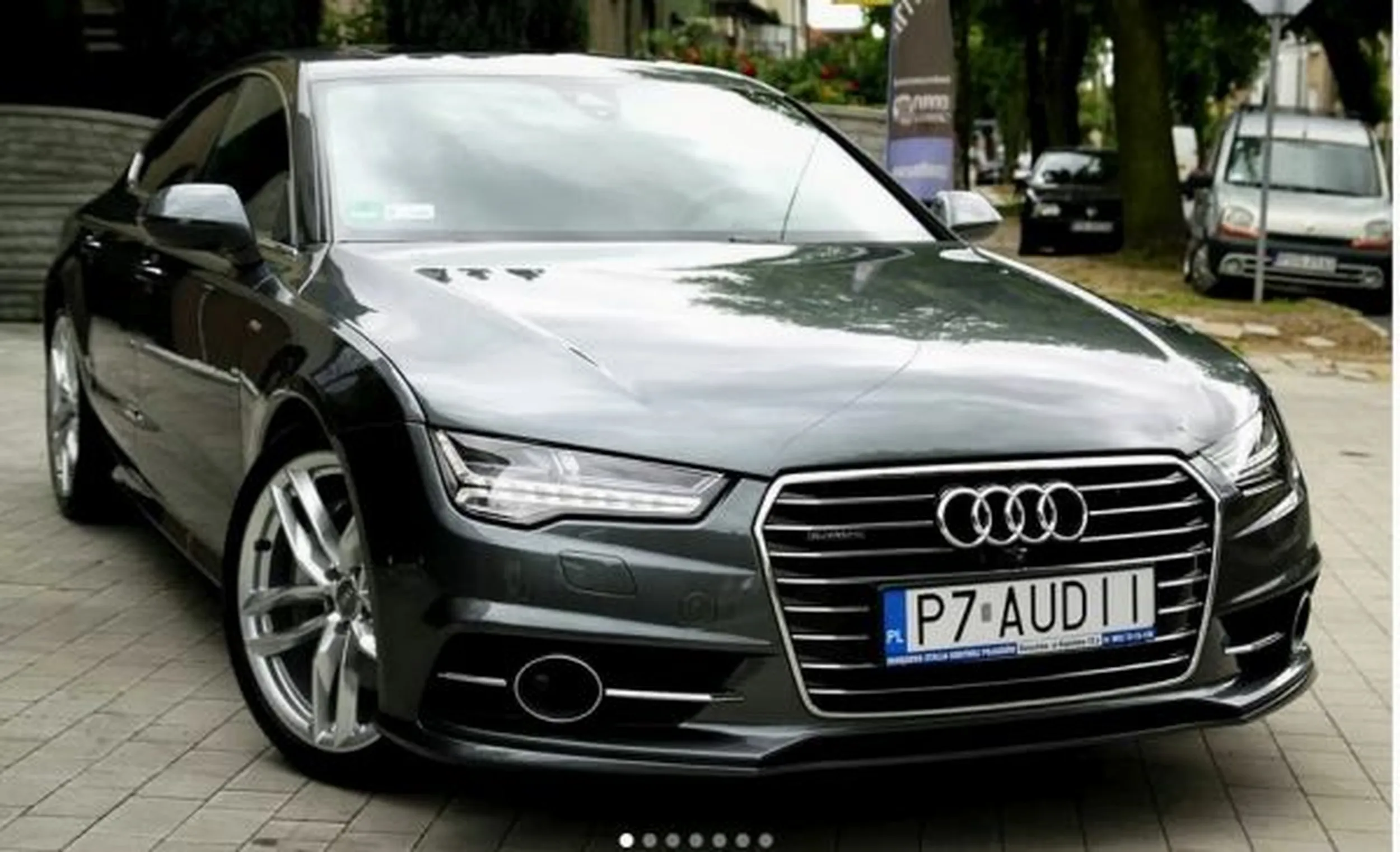 Fajny numer, blacha P7 AUDII