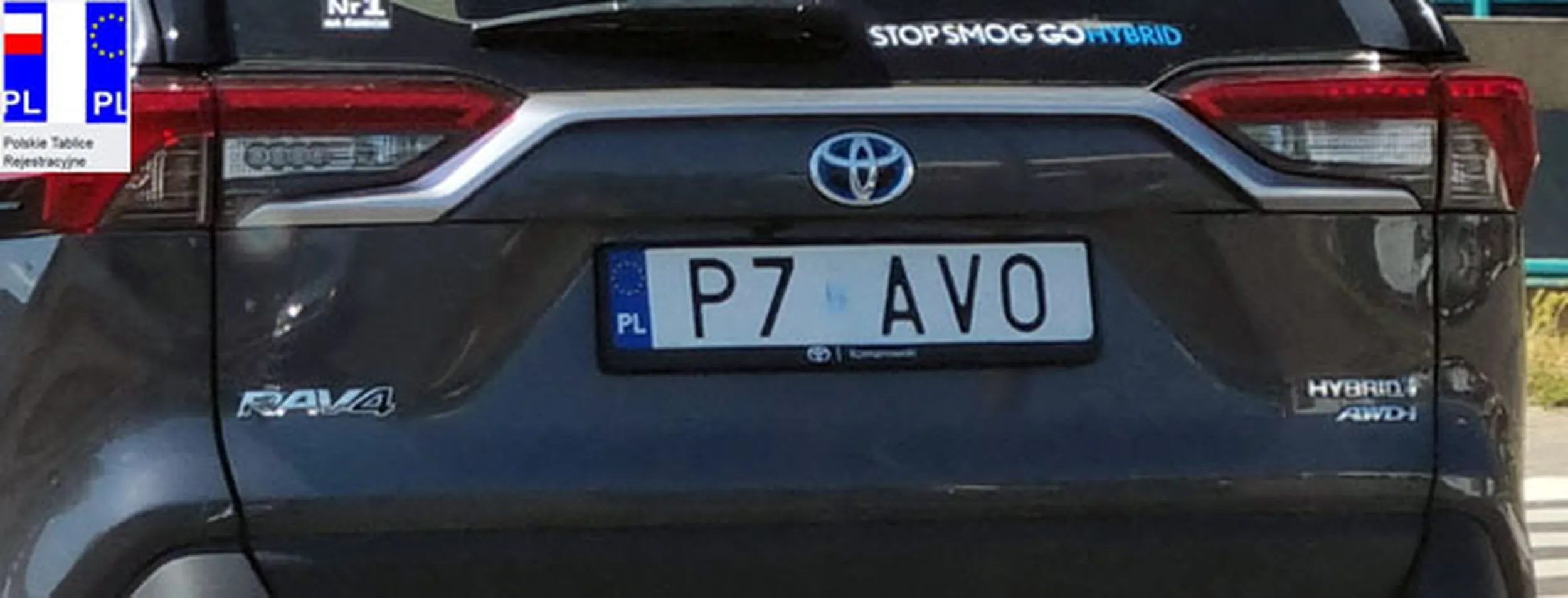 Fajny numer, blacha P7 AVO