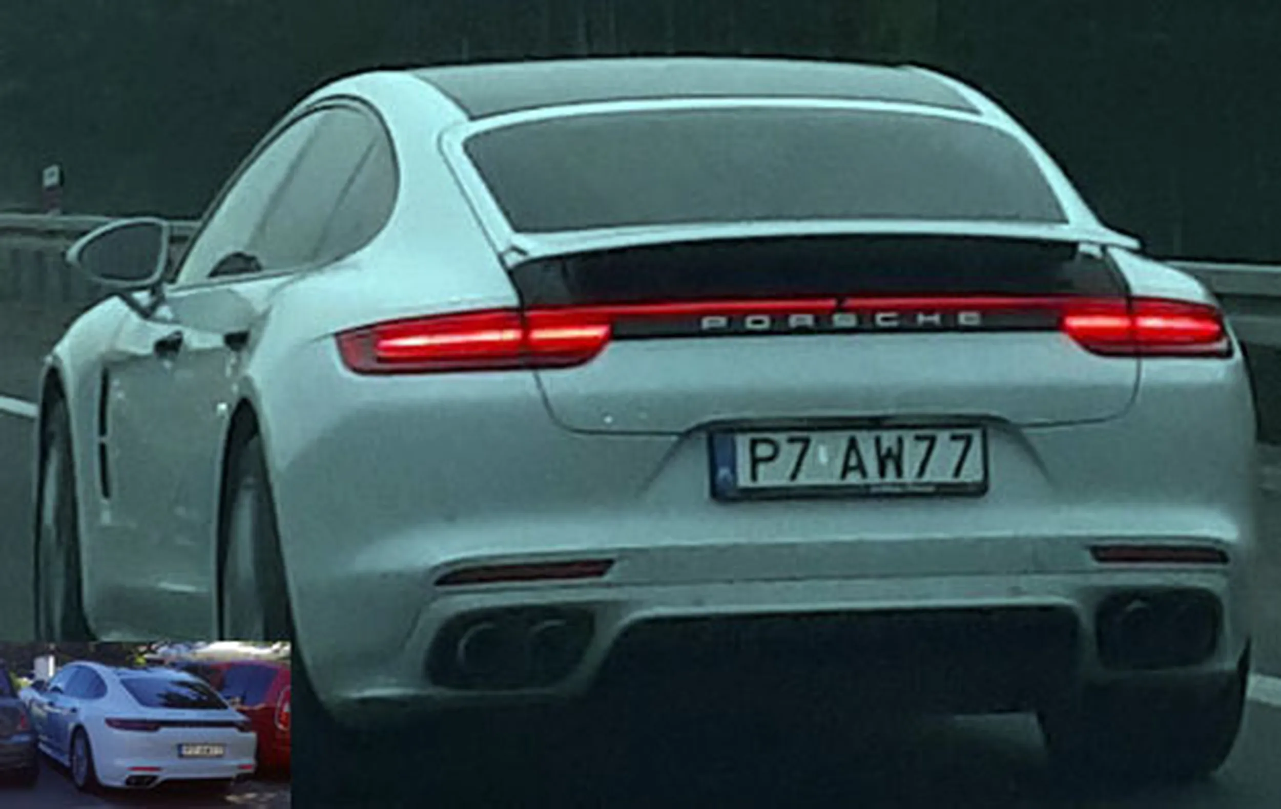 Fajny numer, blacha P7 AW77