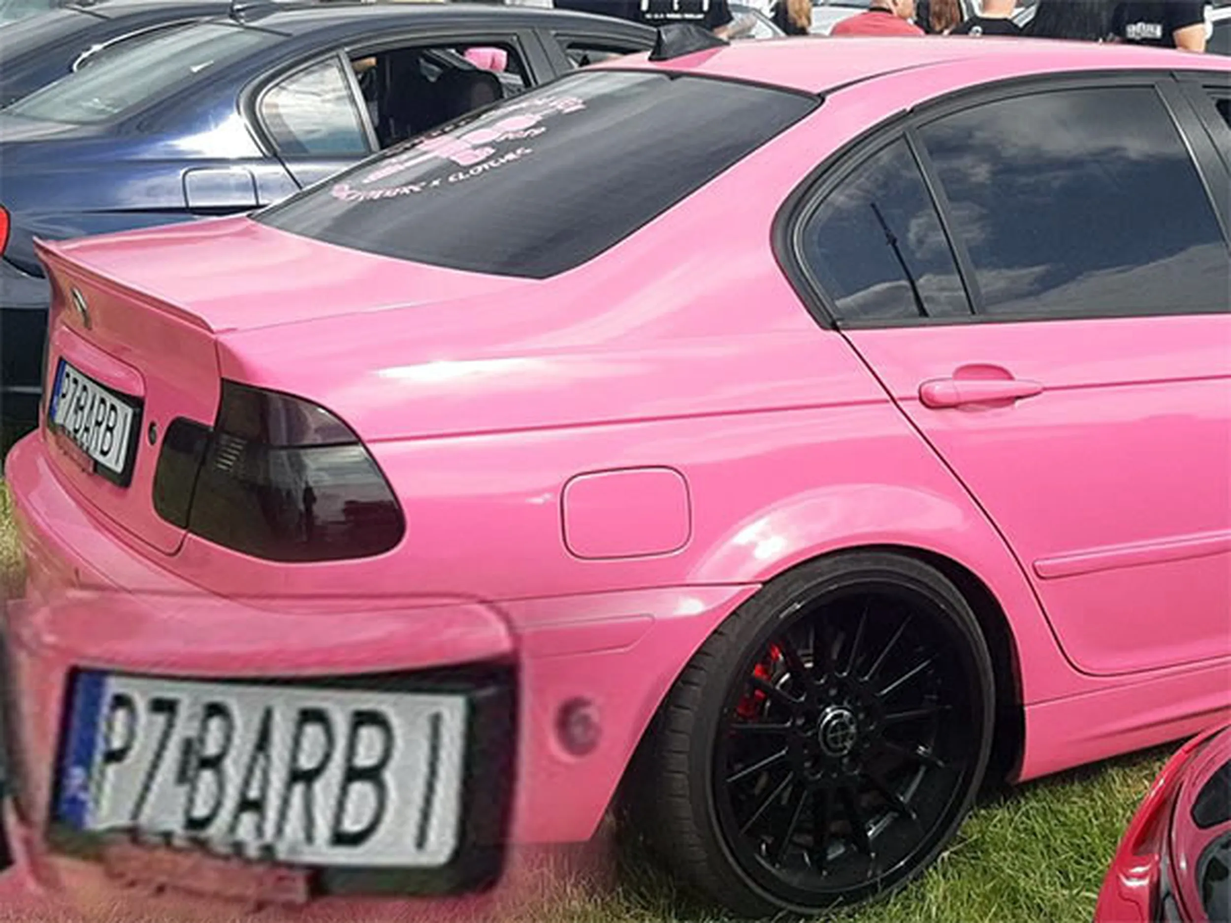 Fajny numer, blacha P7 BARBI