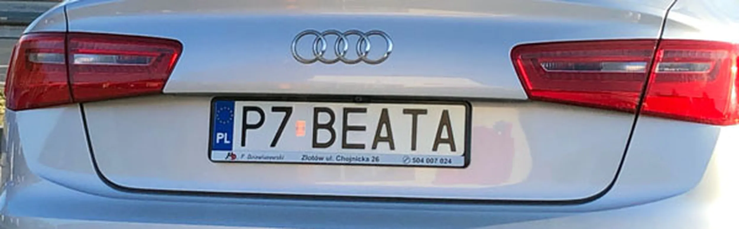 Fajny numer, blacha P7 BEATA