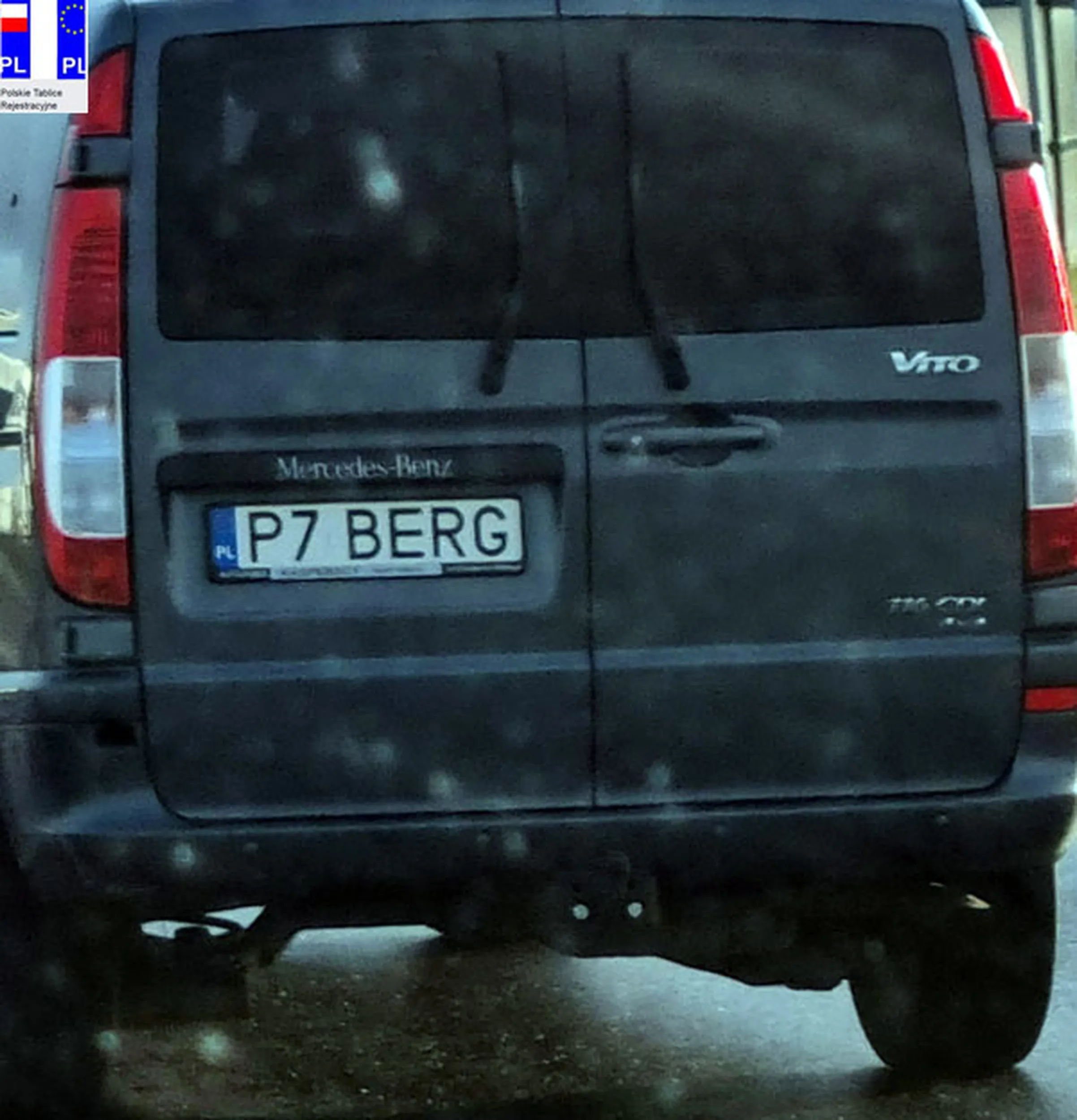 Fajny numer, blacha P7 BERG