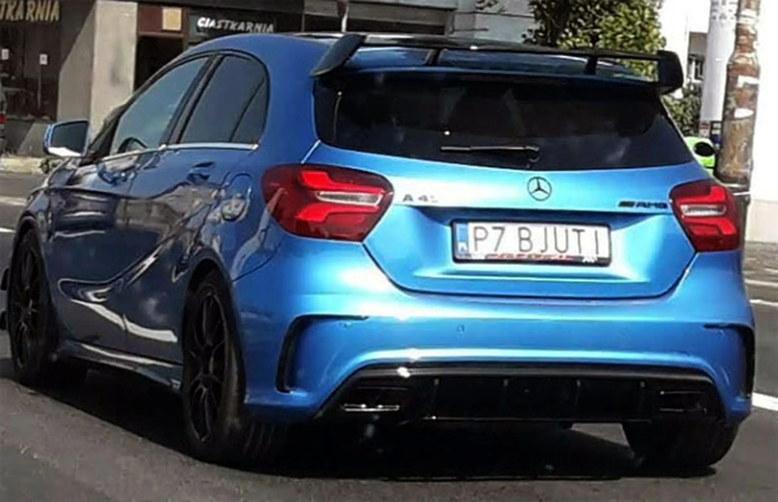 Fajny numer, blacha P7 BJUTI