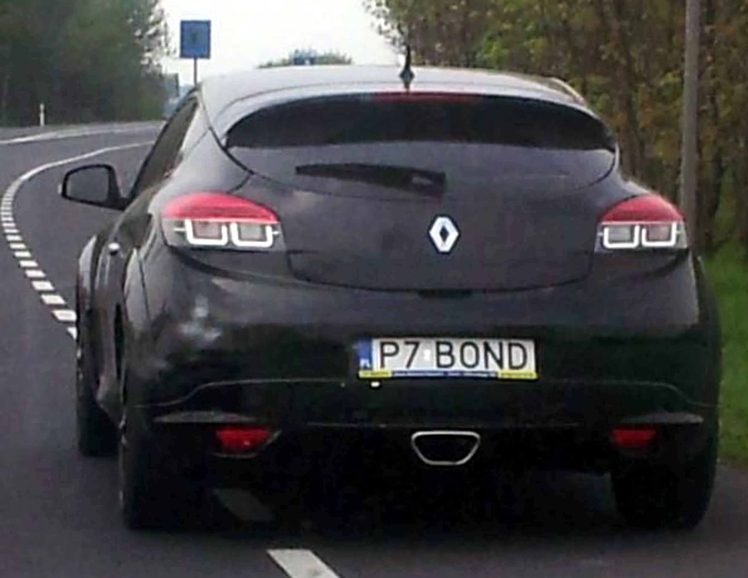 Fajny numer, blacha P7 BOND