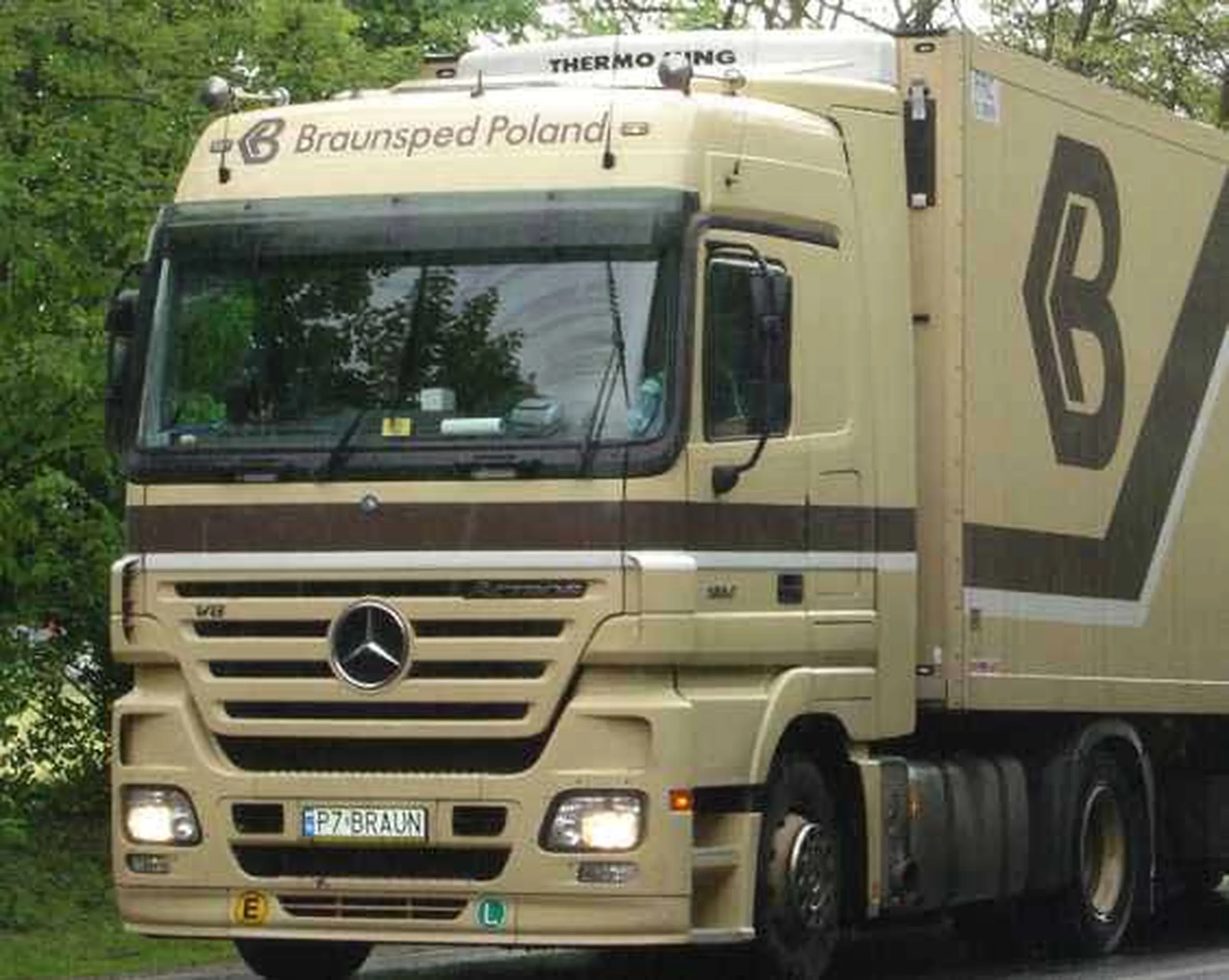 Fajny numer, blacha P7 BRAUN