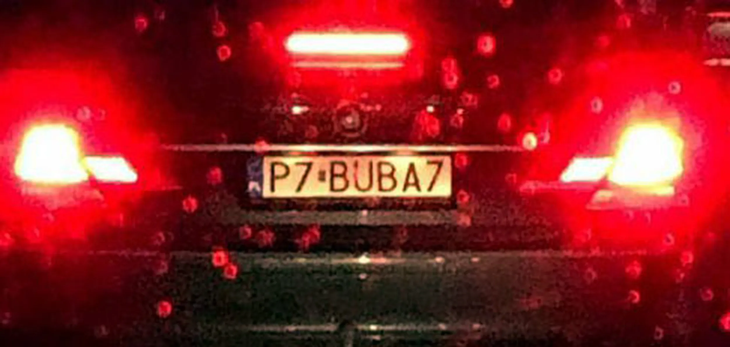 Fajny numer, blacha P7 BUBA7