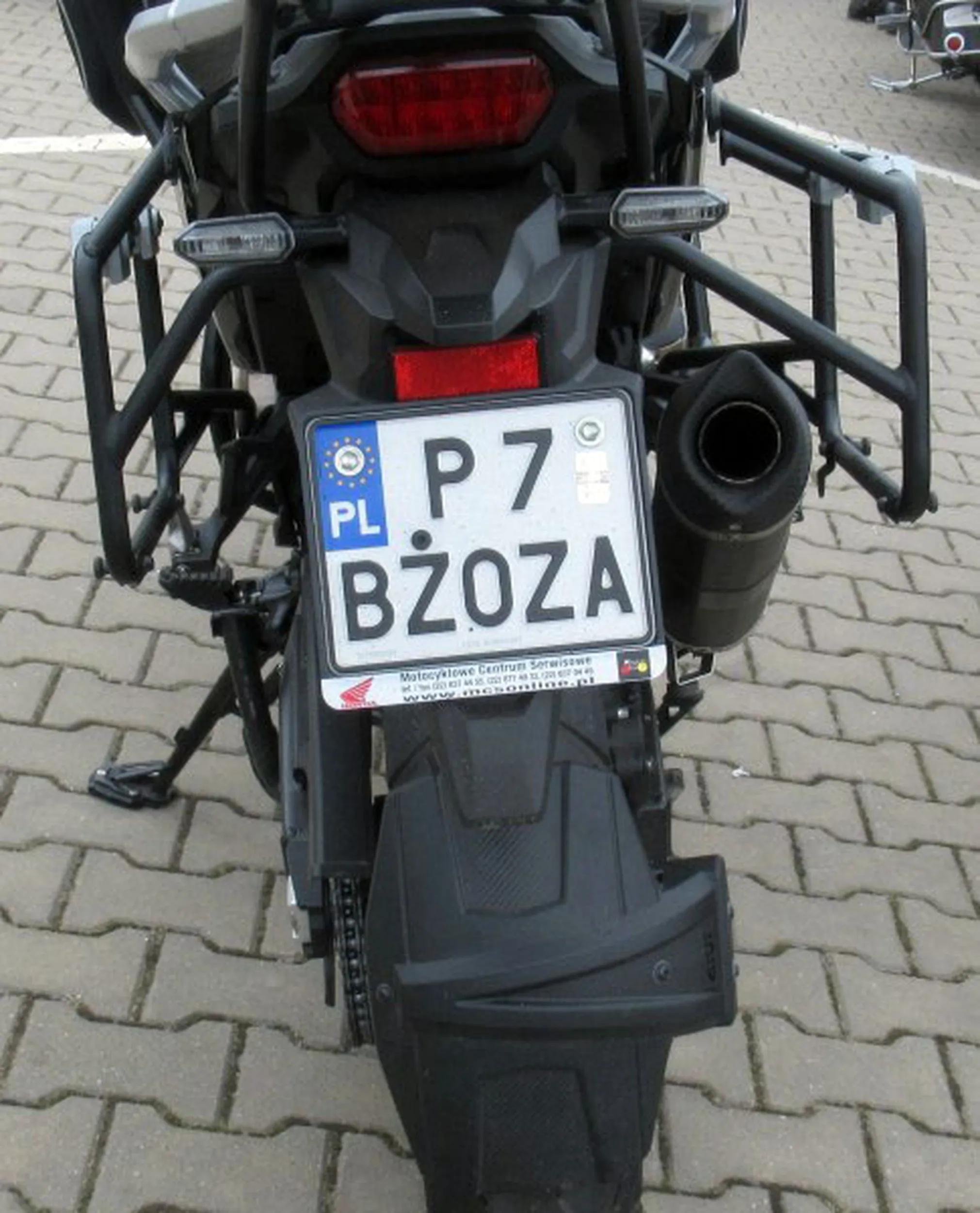 Fajny numer, blacha P7 BZOZA