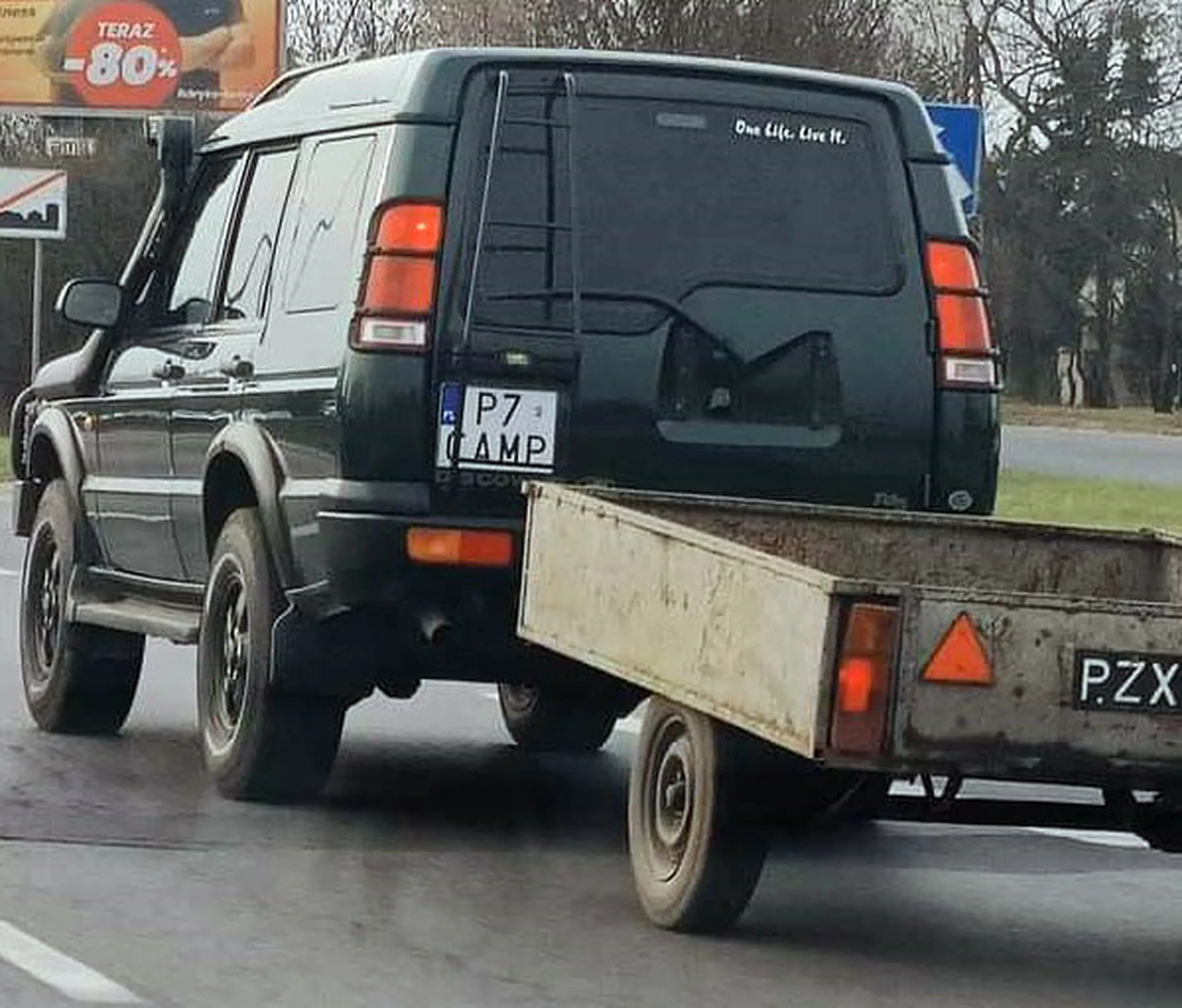Fajny numer, blacha P7 CAMP