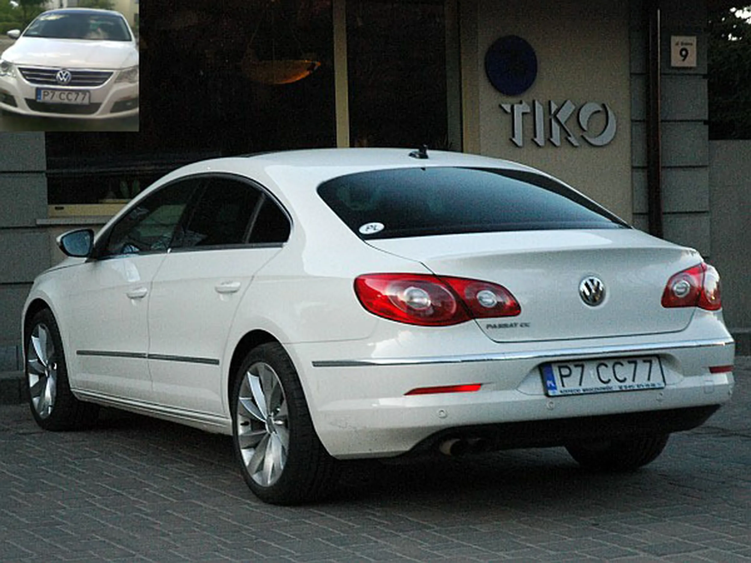 Fajny numer, blacha P7 CC77