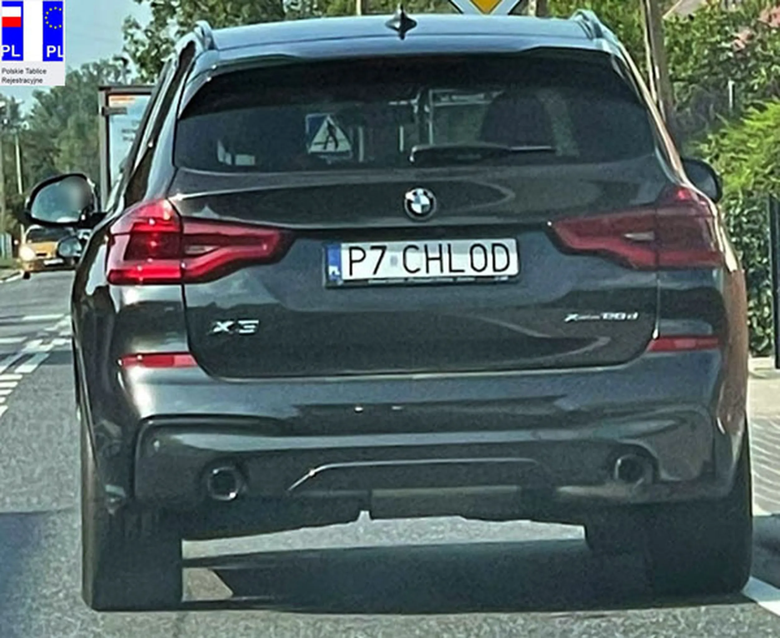 Fajny numer, blacha P7 CHLOD