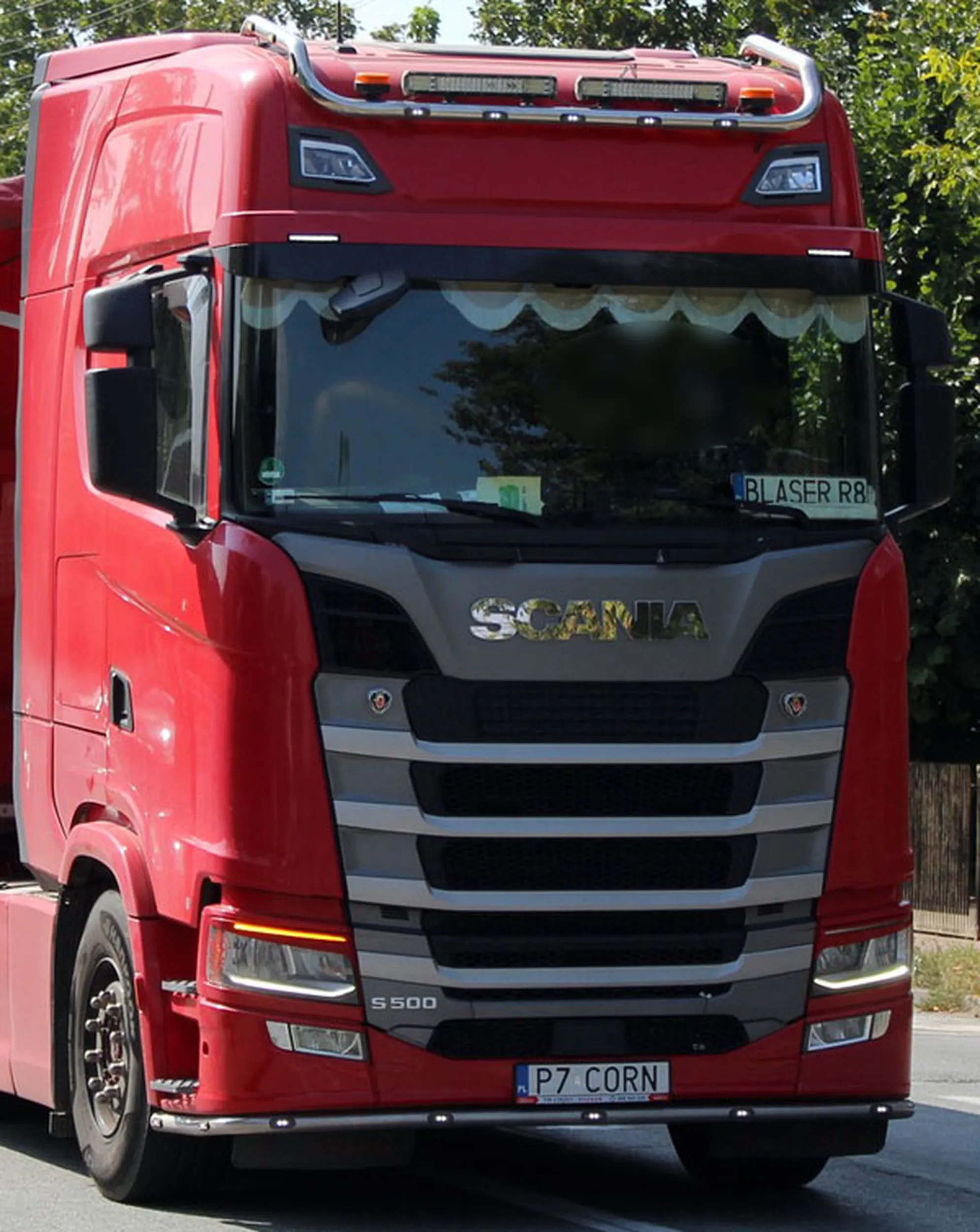 Fajny numer, blacha P7 CORN