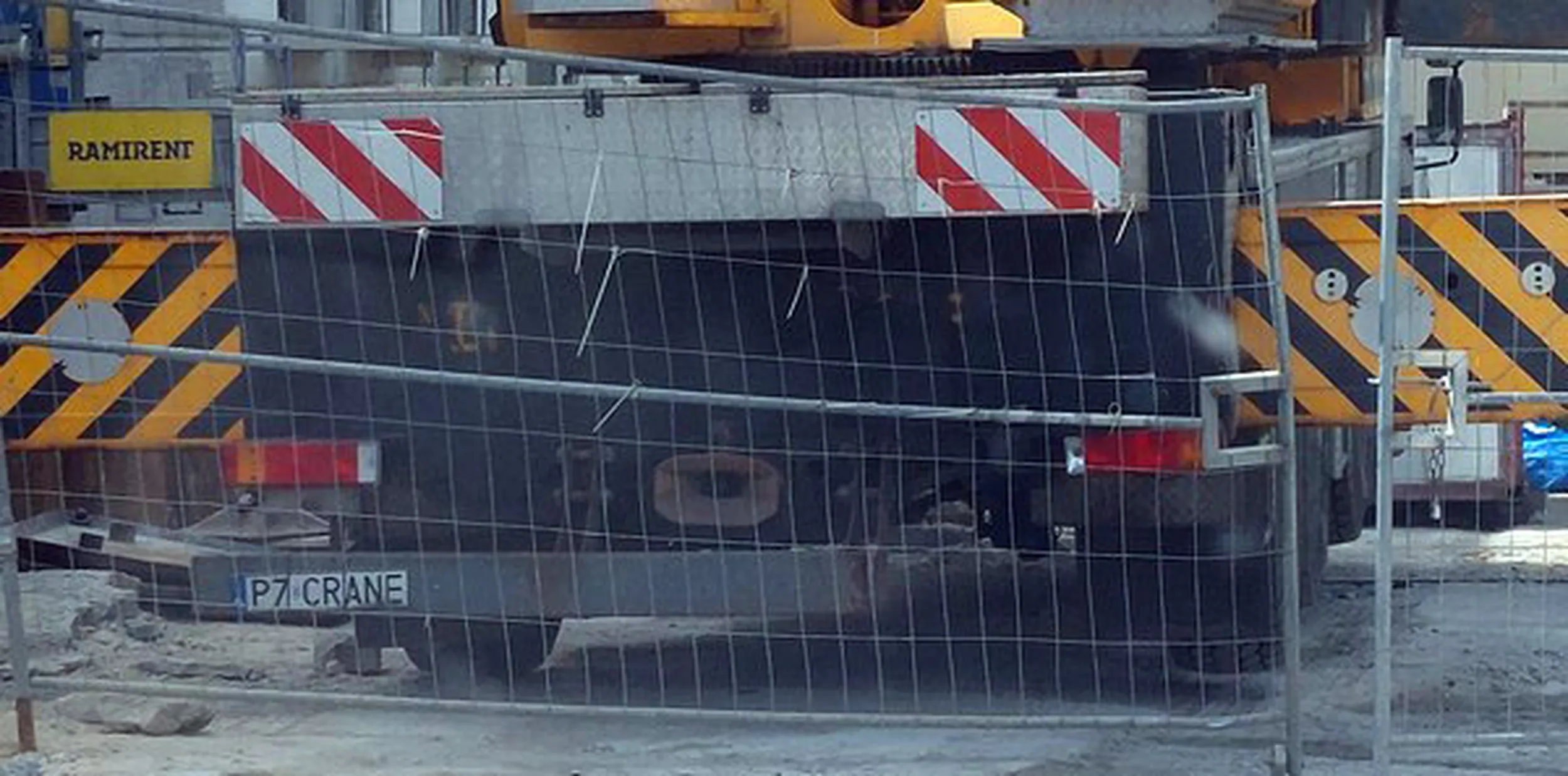 Fajny numer, blacha P7 CRANE