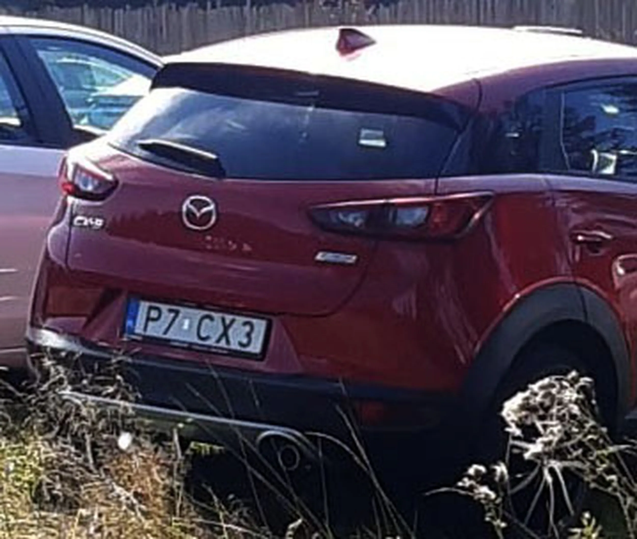 Fajny numer, blacha P7 CX3