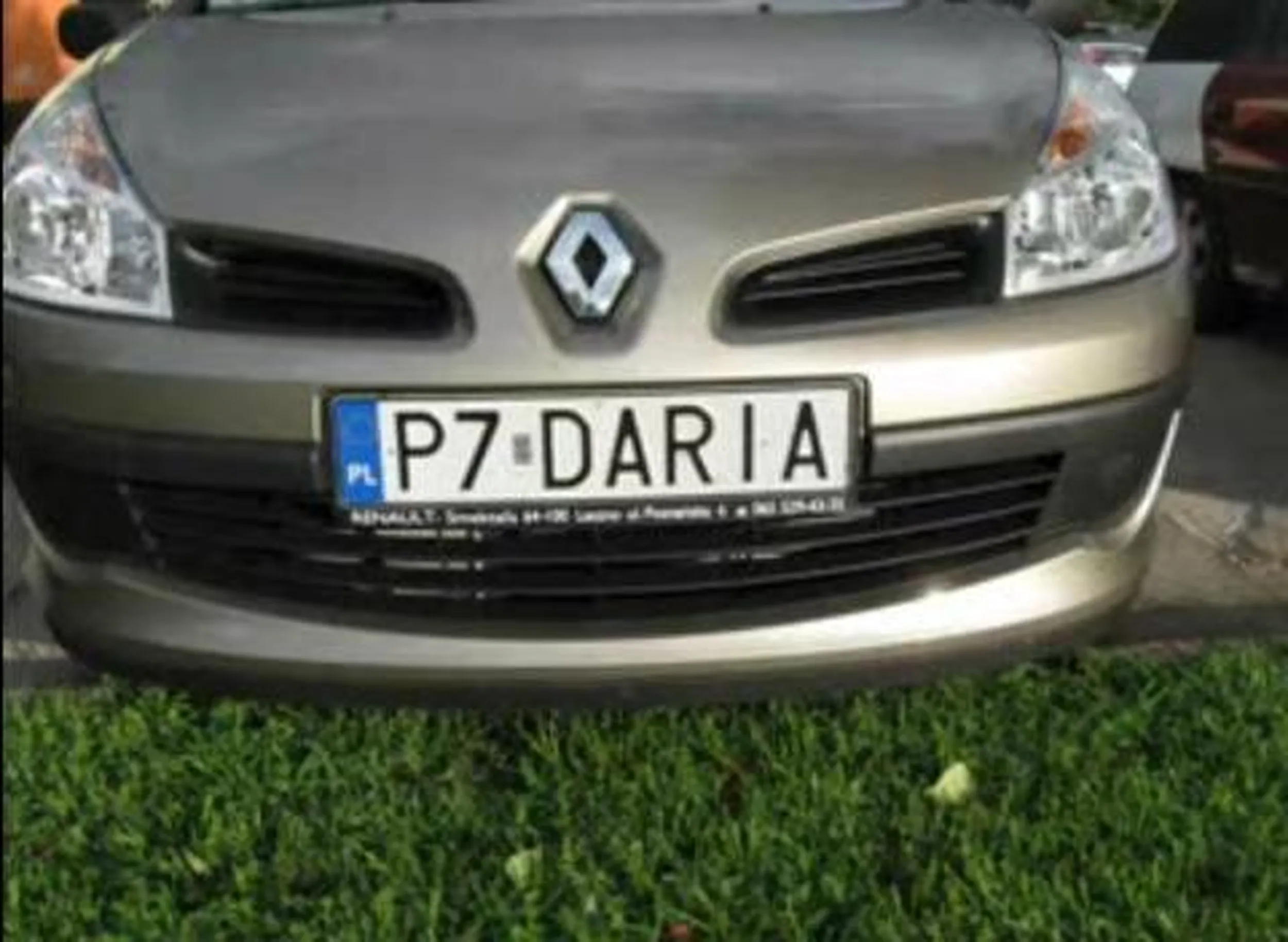 Fajny numer, blacha P7 DARIA