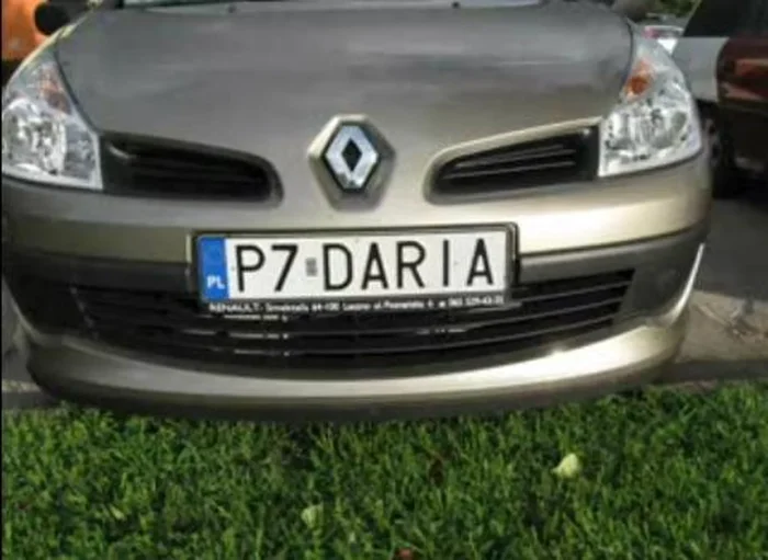 Fajny numer, blacha P7 DARIA