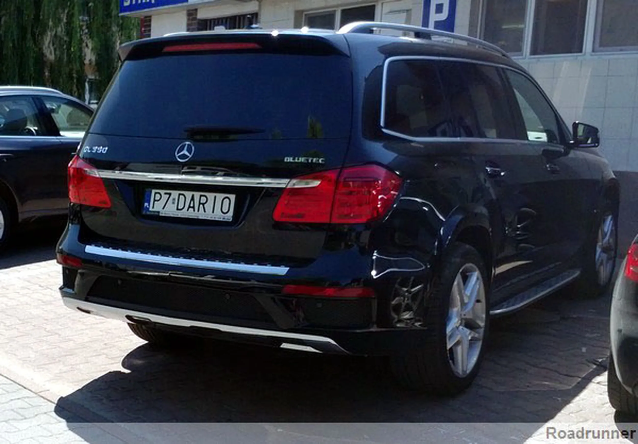 Fajny numer, blacha P7 DARIO