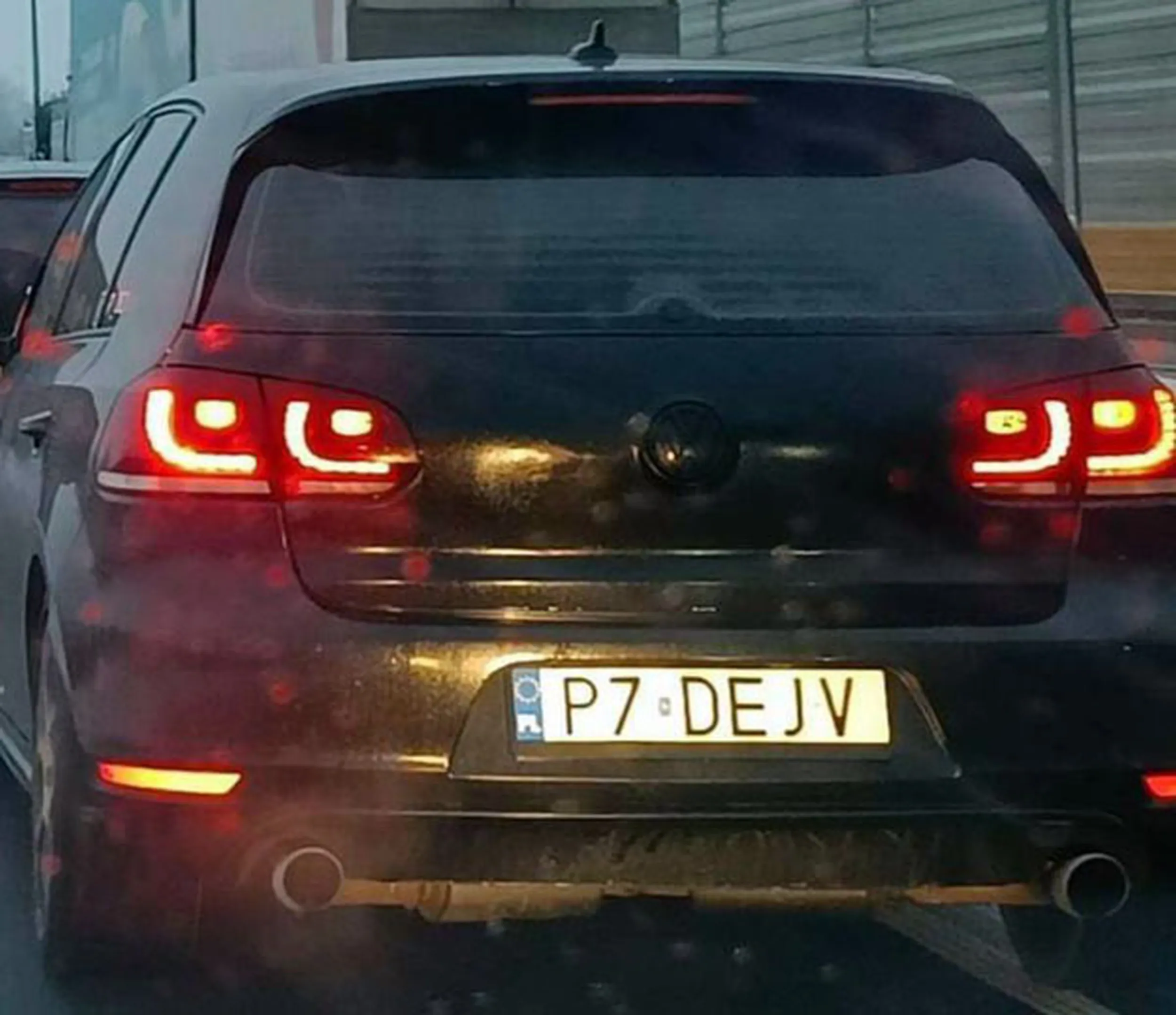 Fajny numer, blacha P7 DEJV